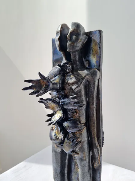 Image of Insomnia by VITALIY KRASUTSKIY, size: 35х25х17, Sculpture medium, from Lviv, part of the Series 1 series Photo 6 of 8.