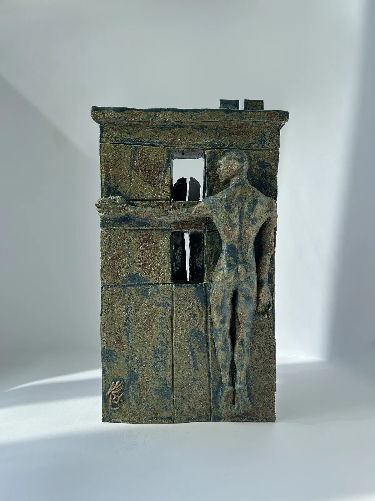 Image of Wall by VITALIY KRASUTSKIY, made of Chamotte clay, glazes, Sculpture medium, from Lviv, part of the Series 1 series Photo 1 of 9.