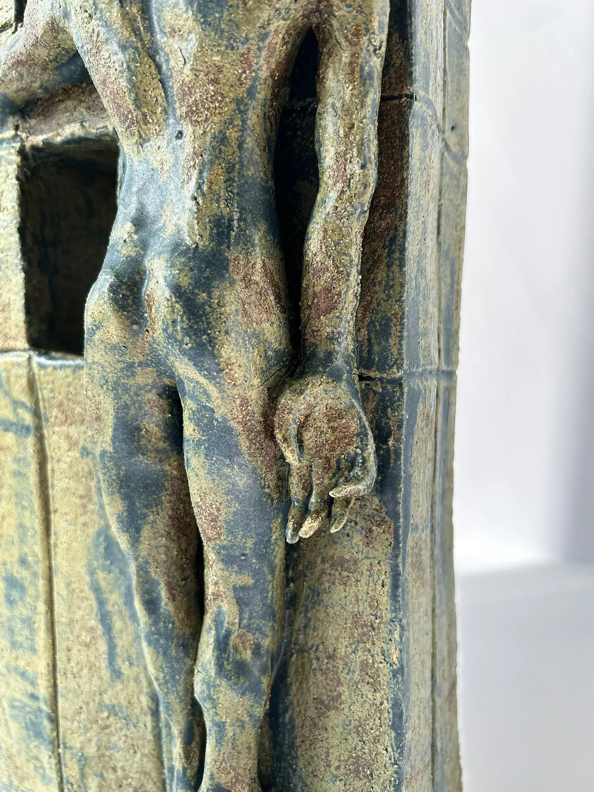 Image of Wall by VITALIY KRASUTSKIY, made of Chamotte clay, glazes, Sculpture medium, from Lviv, part of the Series 1 series Photo 4 of 9.