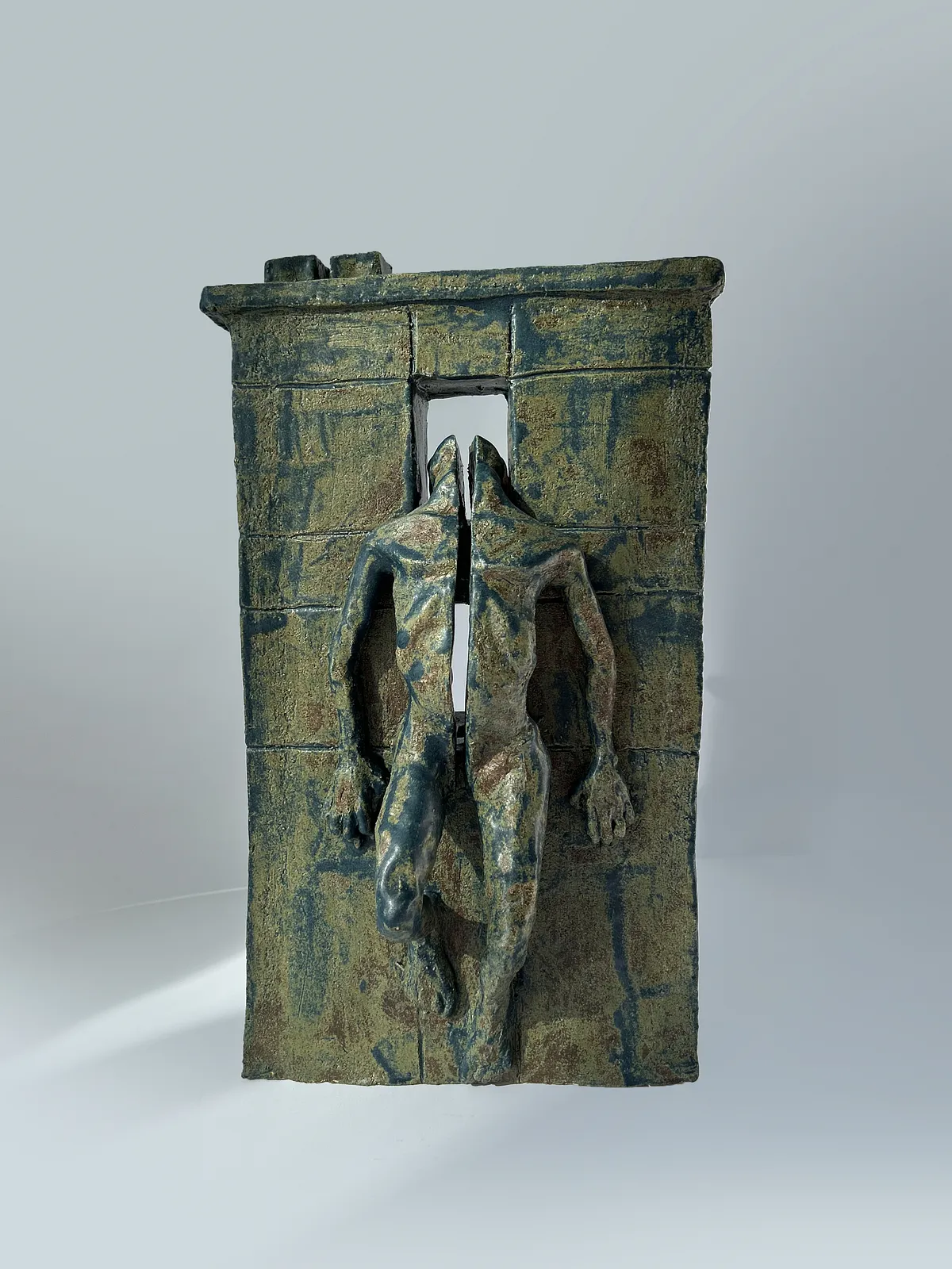 Image of Wall by VITALIY KRASUTSKIY, made of Chamotte clay, glazes, Sculpture medium, from Lviv, part of the Series 1 series Photo 8 of 9.