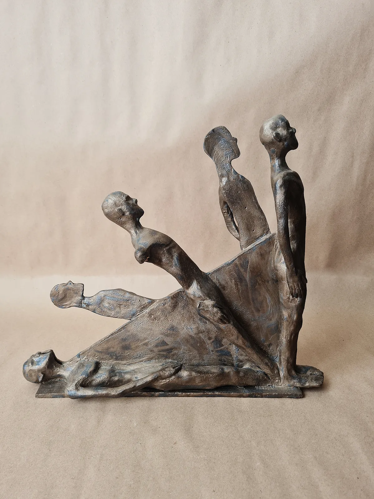 Image of Degradation by VITALIY KRASUTSKIY, made of Chamotte clay, glazes, Sculpture medium, part of the Series 1 series Photo 6 of 10.