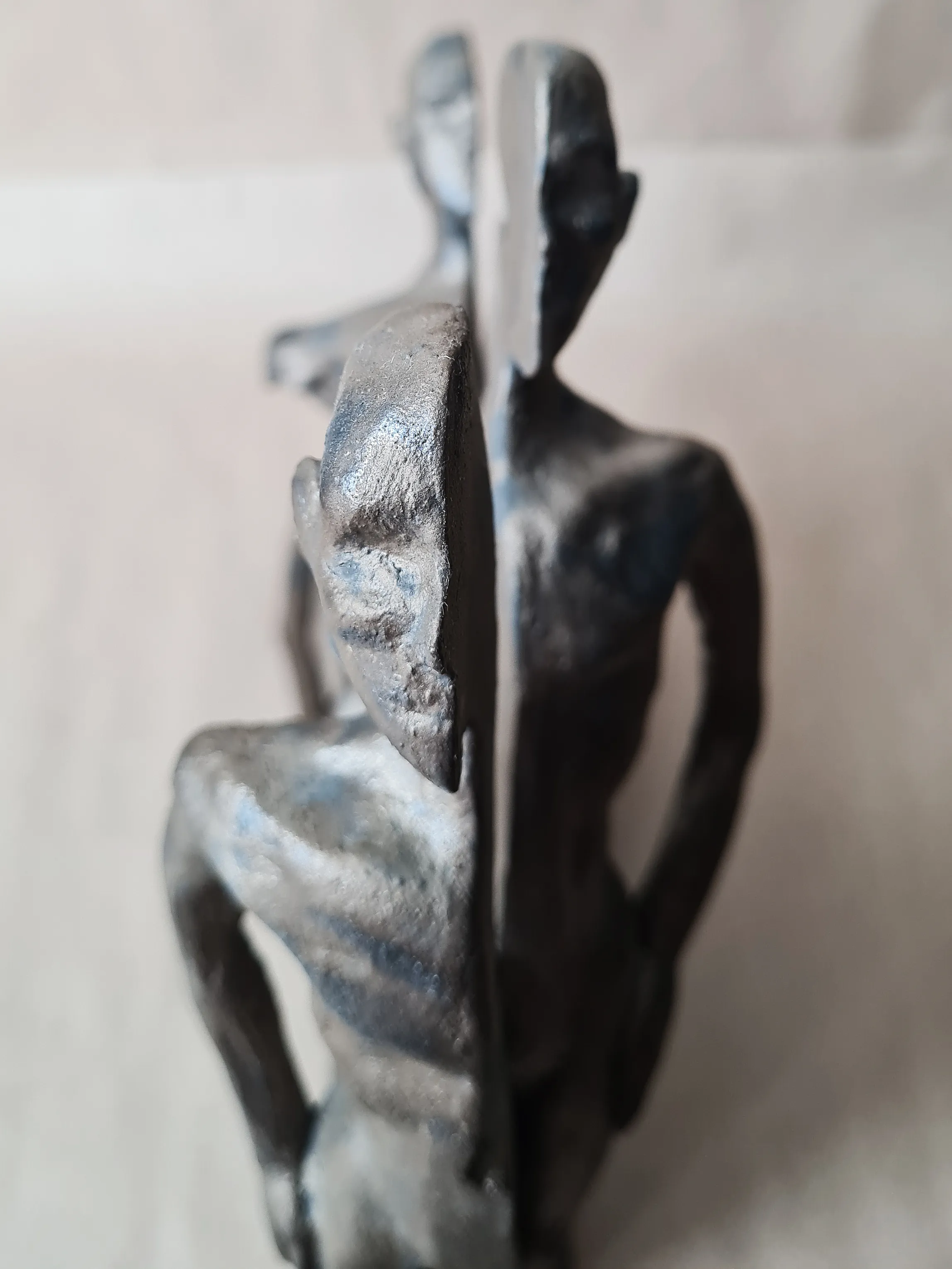 Image of Degradation by VITALIY KRASUTSKIY, size: 35х35х10, made of Chamotte clay, glazes, Sculpture medium, part of the Series 1 series Photo 7 of 10.