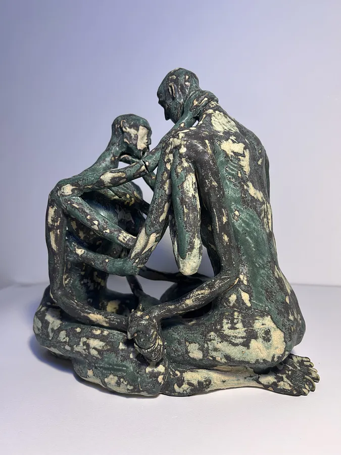 Image of Дотик by VITALIY KRASUTSKIY, size: 35х25х17, Sculpture medium, part of the Series 1 series Photo 1 of 6.