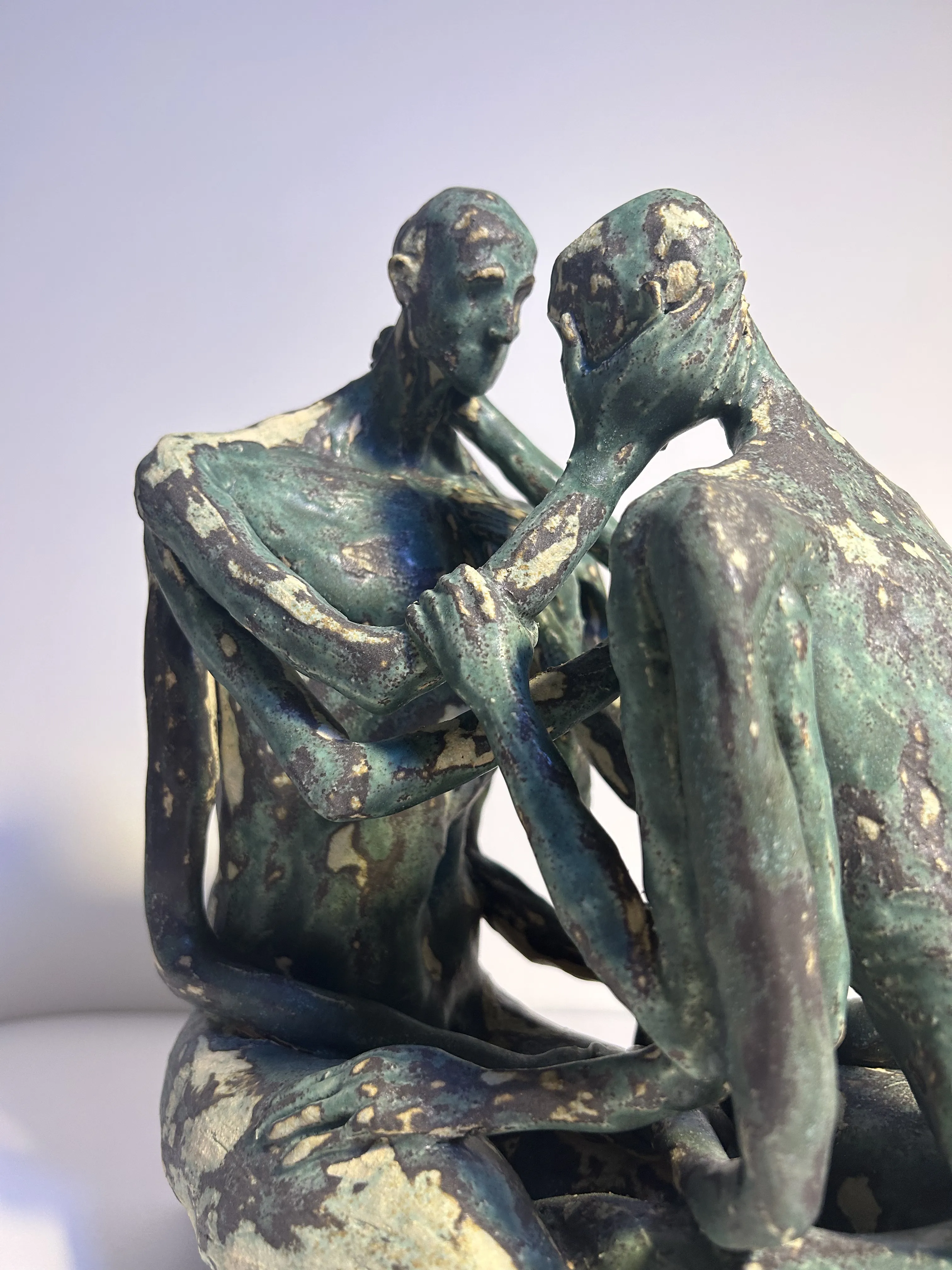 Image of Дотик by VITALIY KRASUTSKIY, size: 35х25х17, Sculpture medium, part of the Series 1 series Photo 5 of 6.