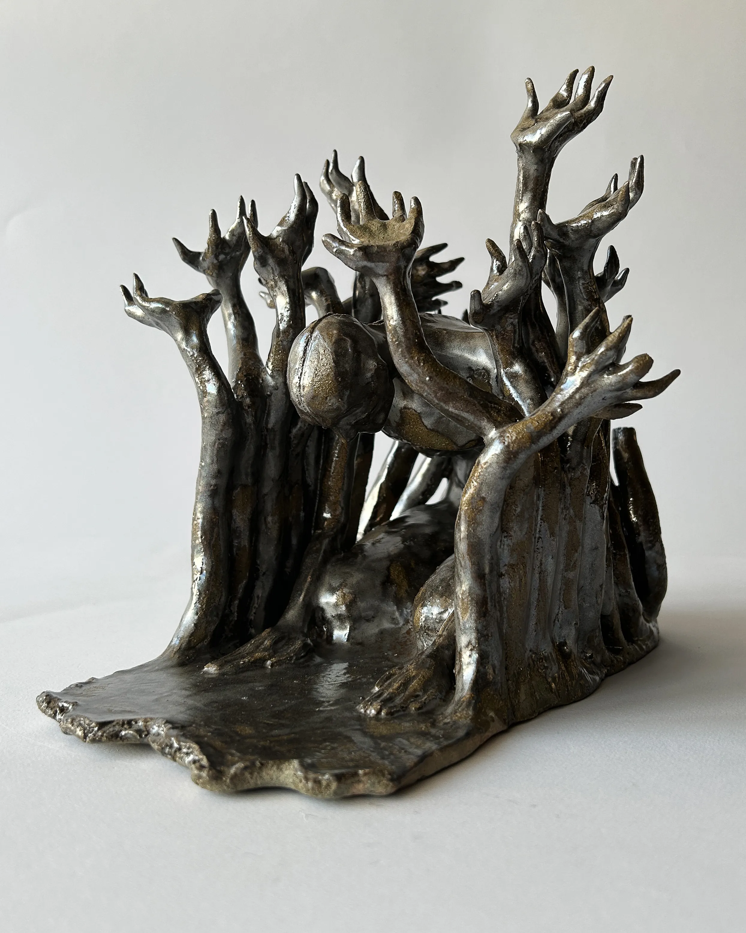 Image of Каяття by VITALIY KRASUTSKIY, size: 20х15х15, Sculpture medium, part of the Series 1 series, priced at $400 Photo 1 of 9.