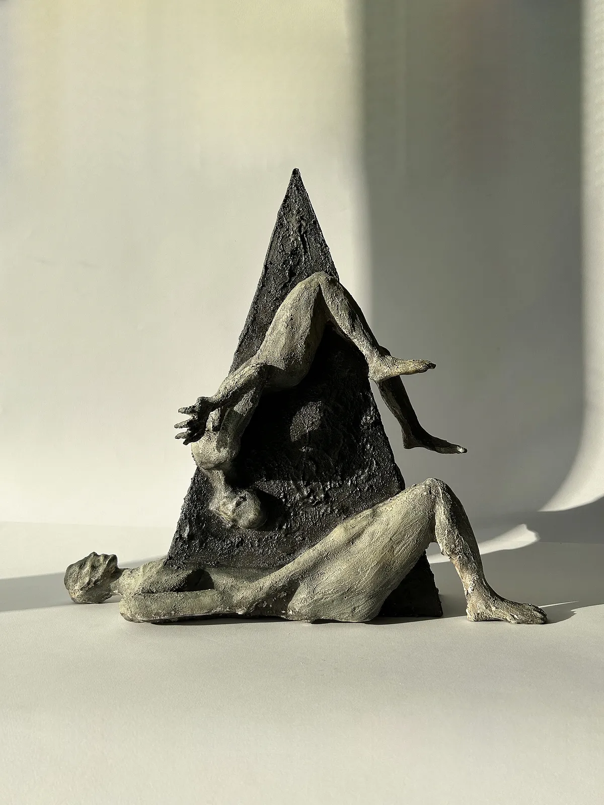 Image of Death by VITALIY KRASUTSKIY, made of Chamotte clay, glazes, Sculpture medium, from Lviv, part of the Series 1 series Photo 1 of 10.