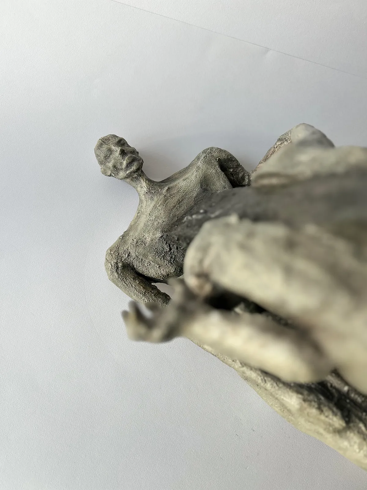 Image of Death by VITALIY KRASUTSKIY, made of Chamotte clay, glazes, Sculpture medium, from Lviv, part of the Series 1 series Photo 2 of 10.