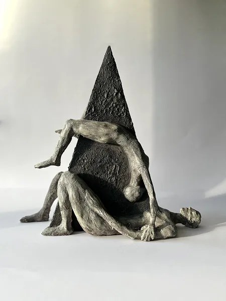 Image of Смерть by VITALIY KRASUTSKIY, size: 50х25х20, Sculpture medium, part of the Series 1 series Photo 5 of 10.