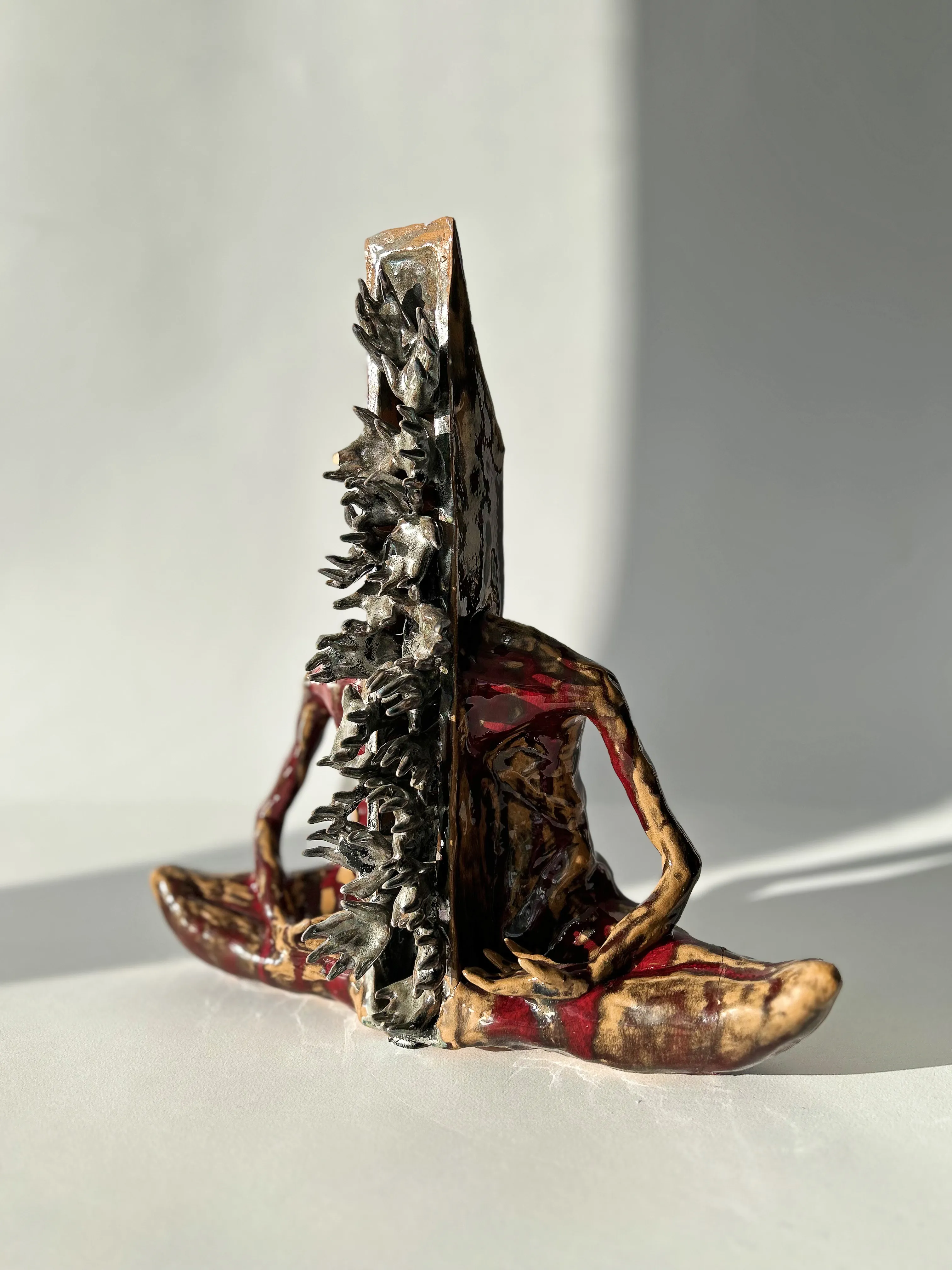 Image of Страх by VITALIY KRASUTSKIY, size: 33х33х12, Sculpture medium, part of the Series 1 series Photo 1 of 10.