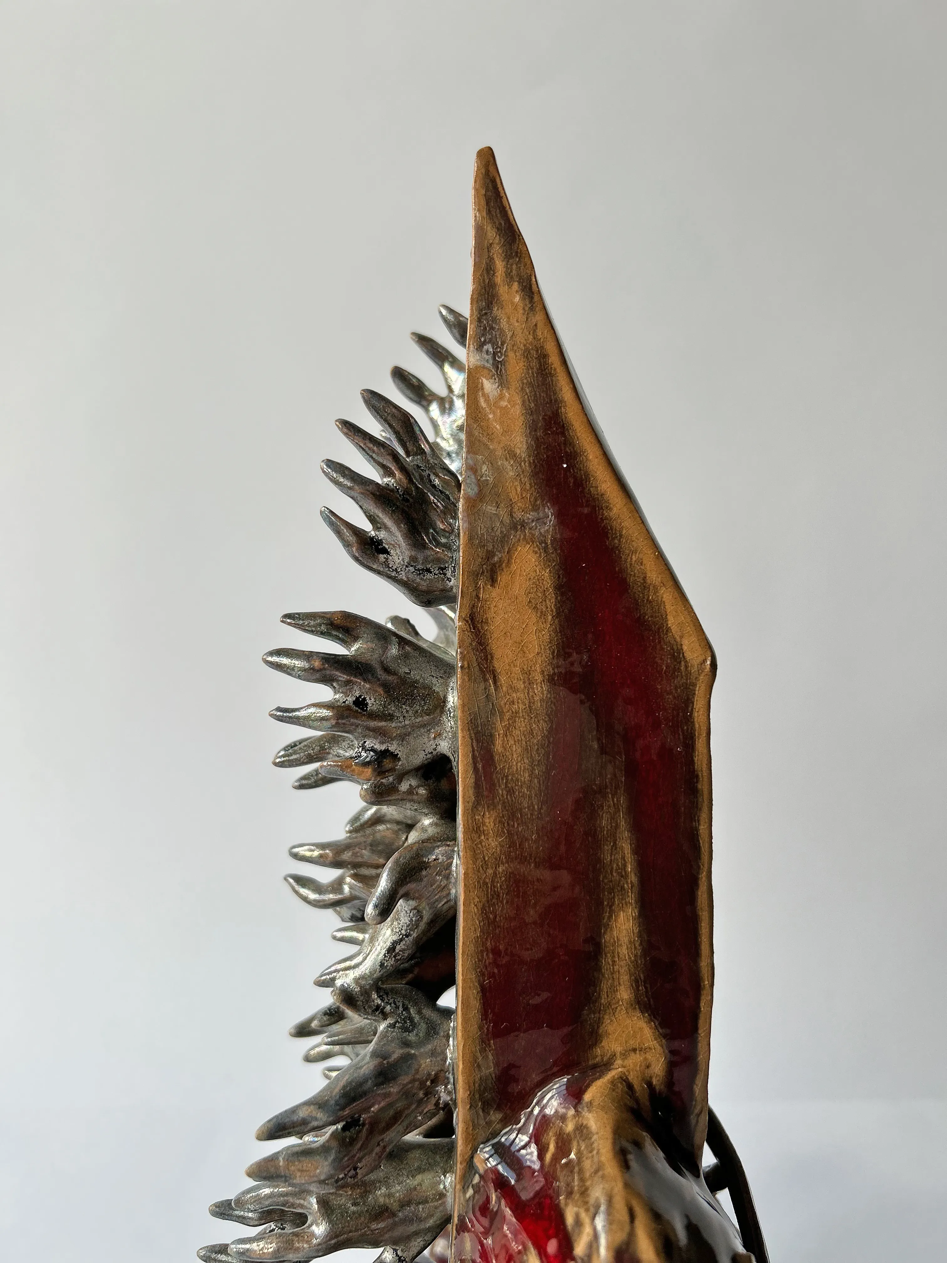 Image of Страх by VITALIY KRASUTSKIY, size: 33х33х12, Sculpture medium, part of the Series 1 series Photo 5 of 10.