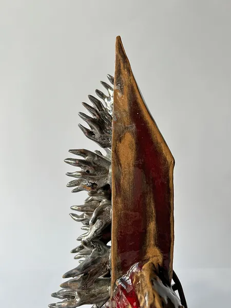 Image of Страх by VITALIY KRASUTSKIY, size: 33х33х12, Sculpture medium, part of the Series 1 series Photo 5 of 10.