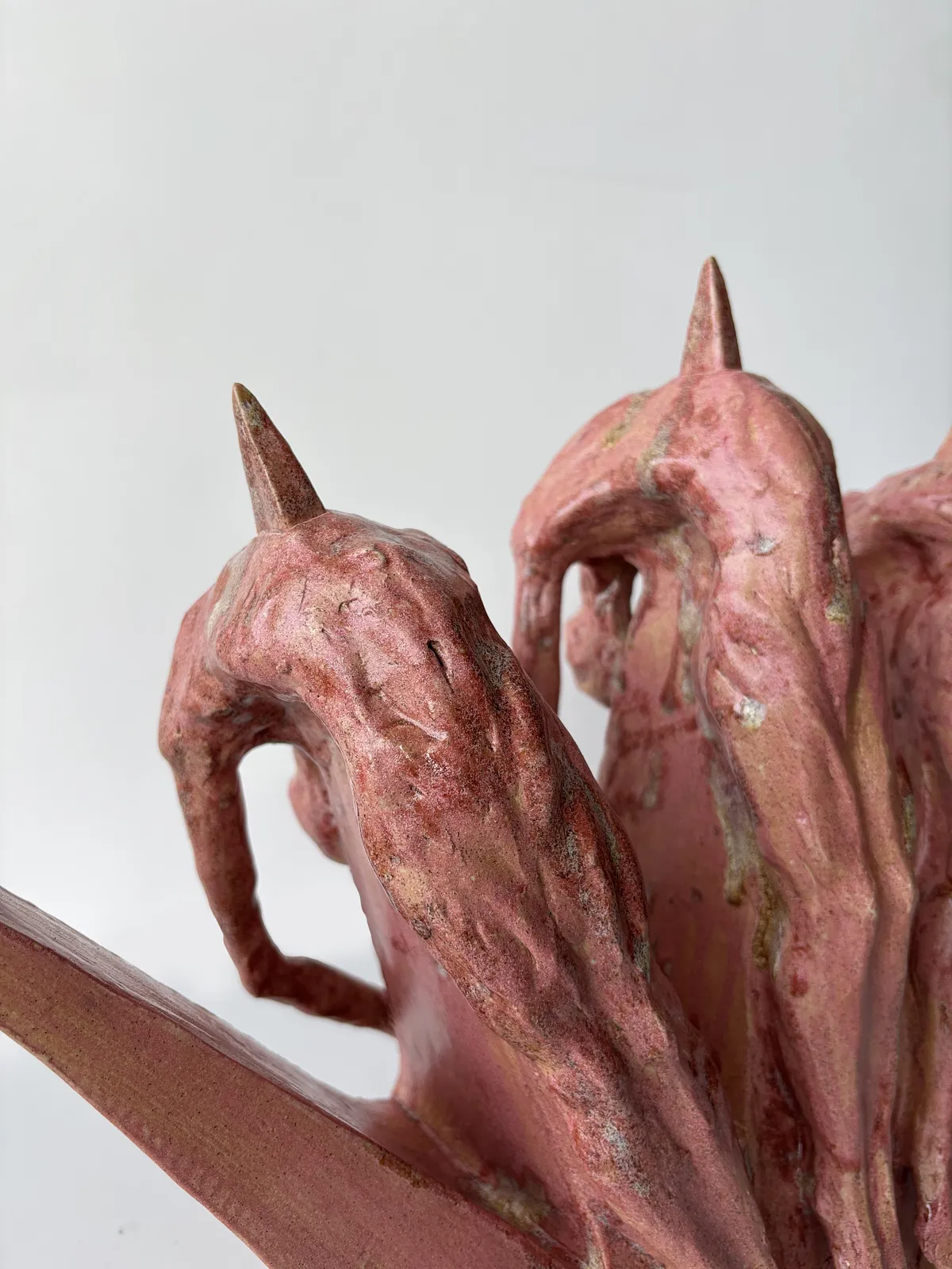 Image of Crown by VITALIY KRASUTSKIY, made of Chamotte clay, glazes, Sculpture medium, from Lviv, part of the Series 1 series, priced at €1200 Photo 3 of 10.