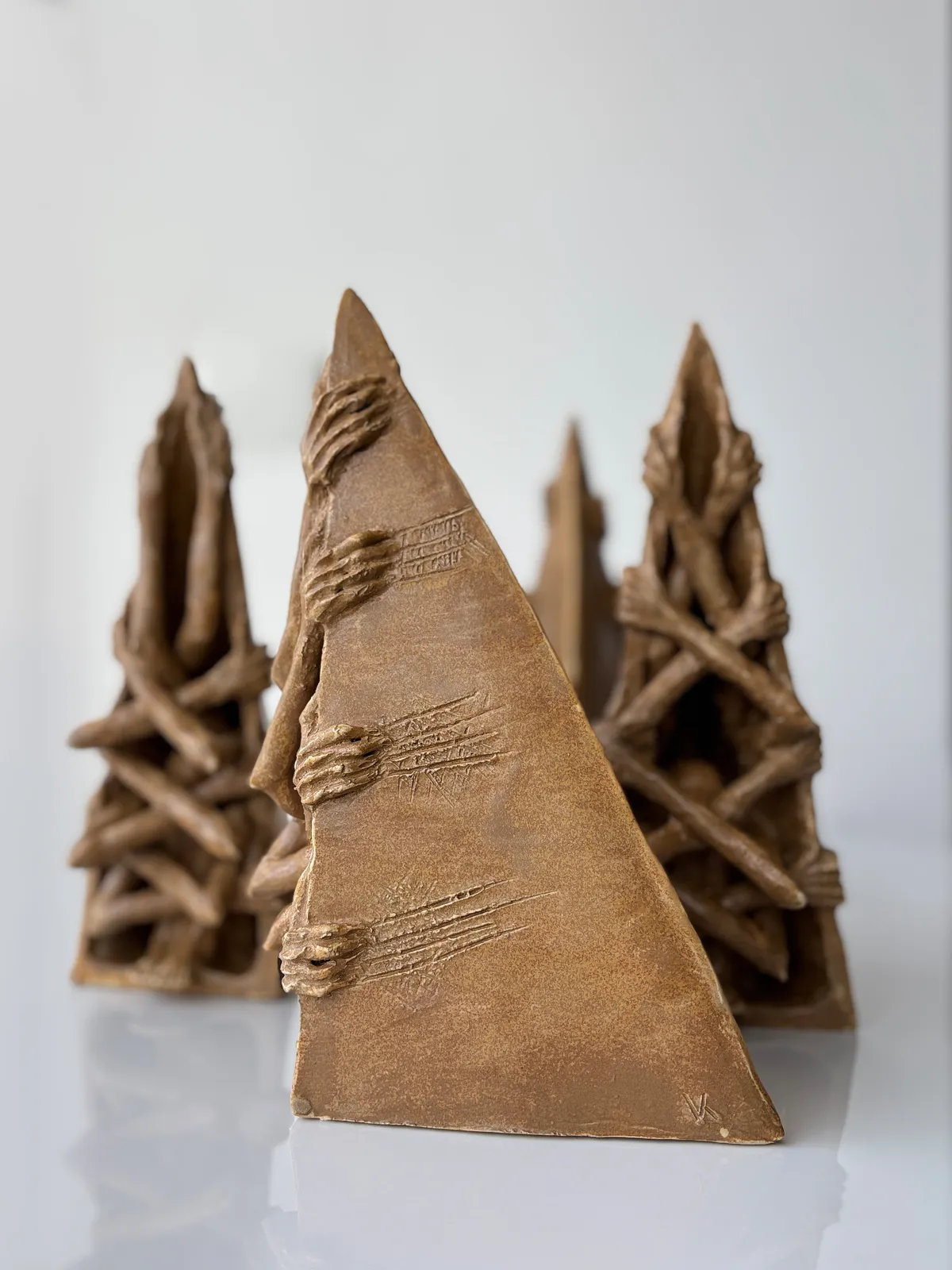 Image of Apartment by VITALIY KRASUTSKIY, made of Chamotte clay, glazes, Sculpture medium, from Lviv, part of the Series 1 series, priced at €200 Photo 6 of 10.