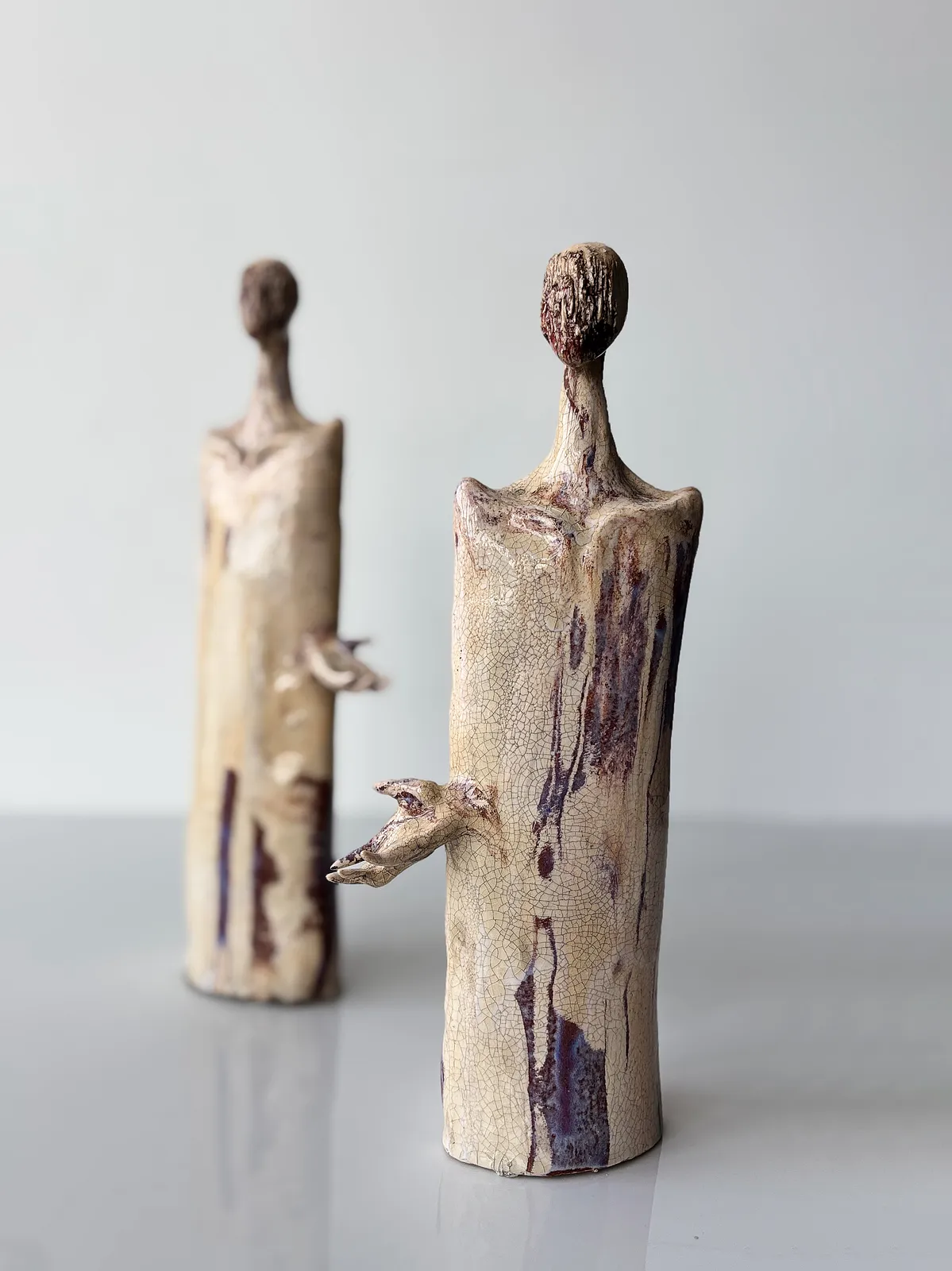 Image of Choice by VITALIY KRASUTSKIY, made of Chamotte clay, glazes, Sculpture medium, from Lviv, part of the Series 1 series Photo 5 of 8.