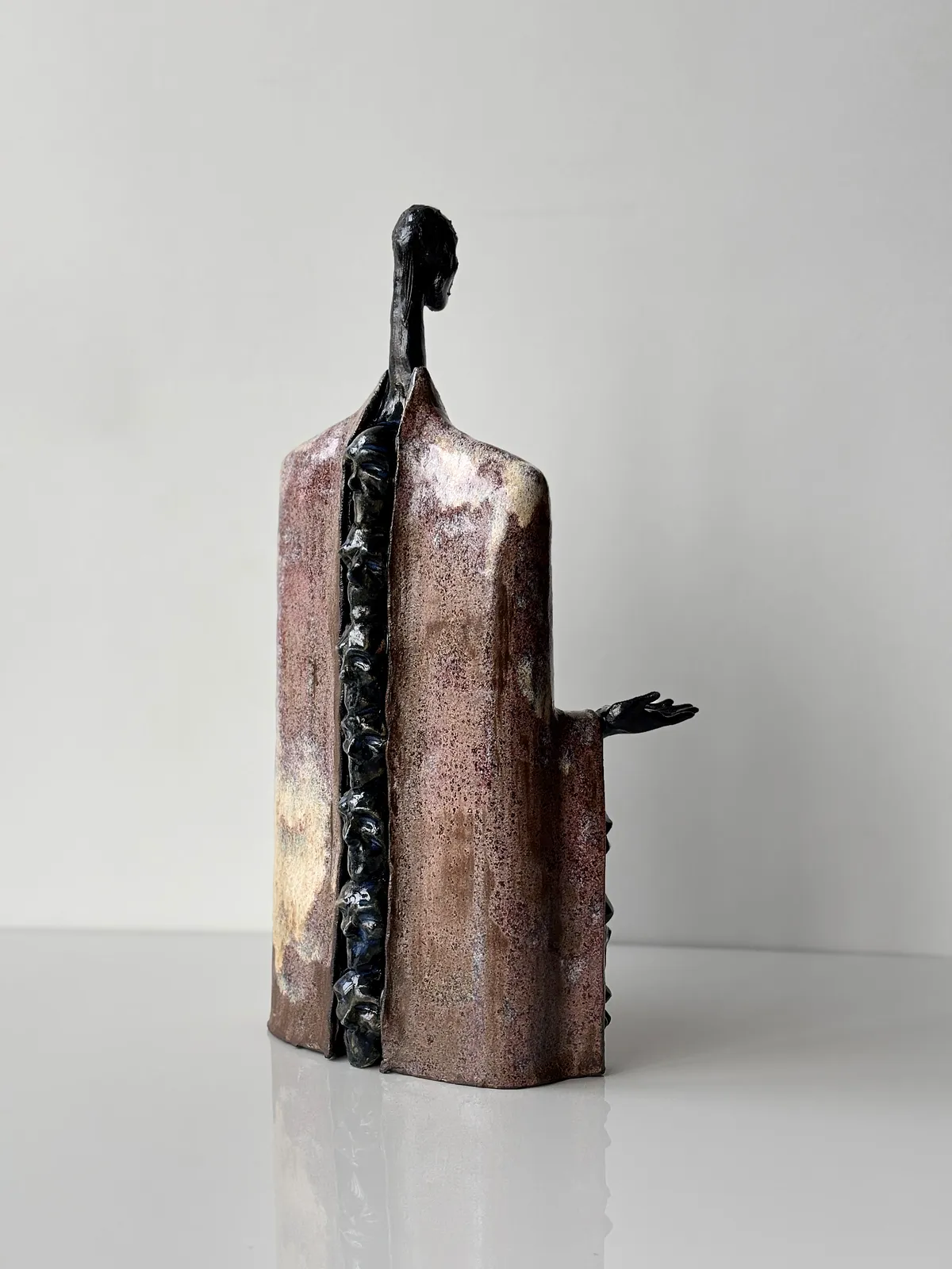Image of Religion by VITALIY KRASUTSKIY, made of Chamotte clay, glazes, Sculpture medium, from Lviv, part of the Series 1 series Photo 2 of 10.