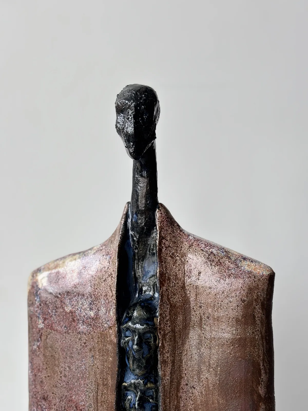 Image of Religion by VITALIY KRASUTSKIY, made of Chamotte clay, glazes, Sculpture medium, from Lviv, part of the Series 1 series Photo 7 of 10.