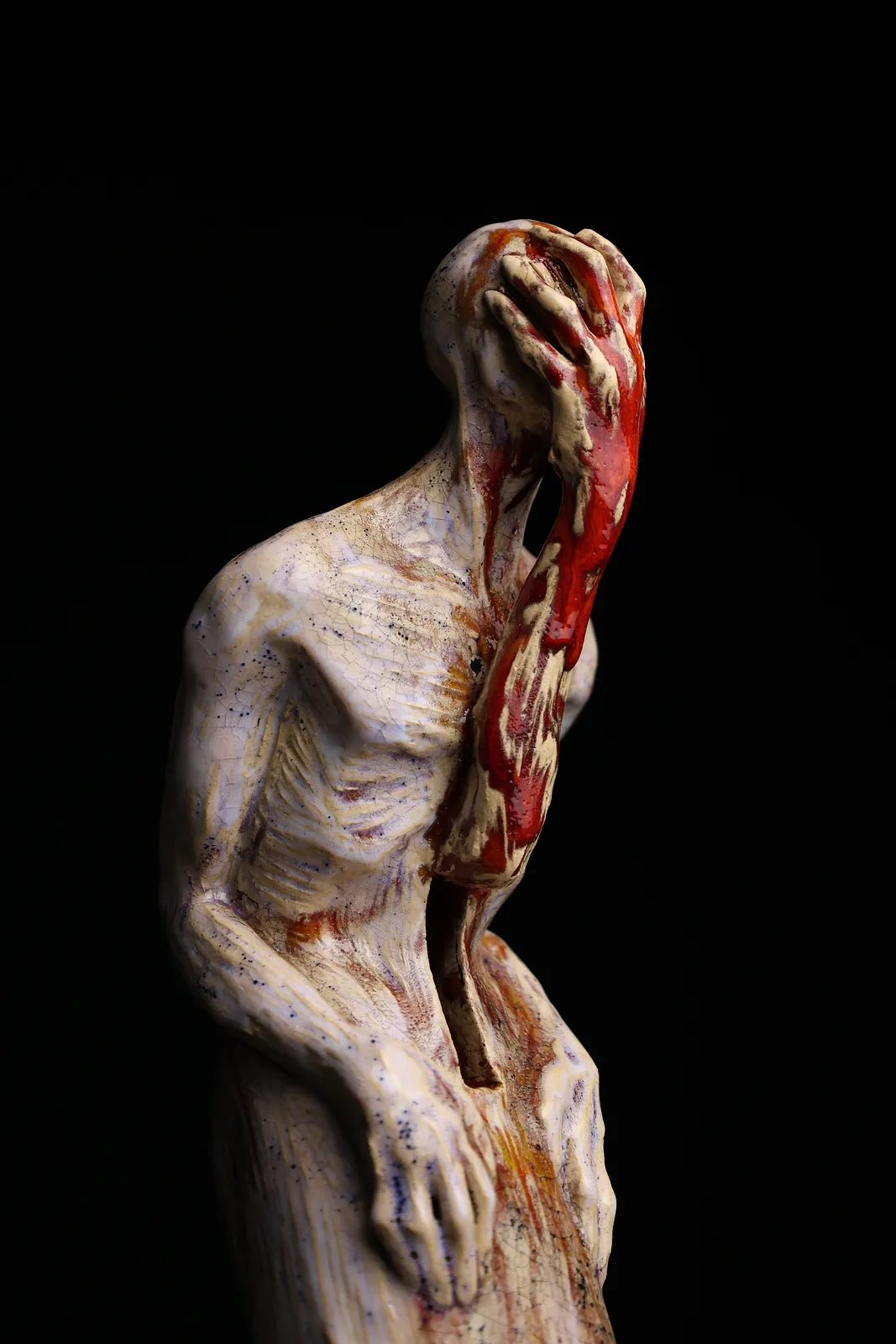 Image of From the void by VITALIY KRASUTSKIY, size: H=38 cm, made of Шамотна глина, поливи, from Львів, priced at €500 Photo 6 of 11.