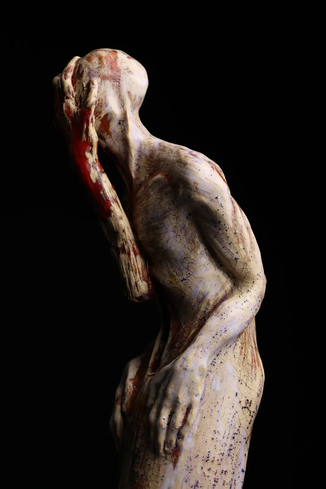 Image of From the void by VITALIY KRASUTSKIY, size: H=38 cm, made of Шамотна глина, поливи, from Львів, priced at €500 Photo 10 of 11.