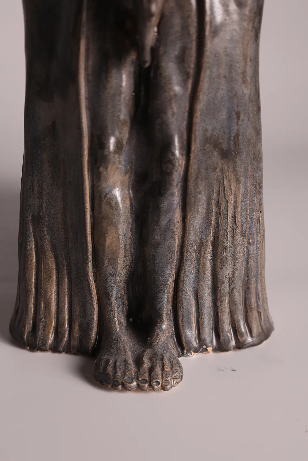 Image of Inside by VITALIY KRASUTSKIY, size: 35x30 cm, made of Шамотна глина, поливи, Sculpture medium, from Львів, part of the Series 1 series, priced at €400 Photo 10 of 11.