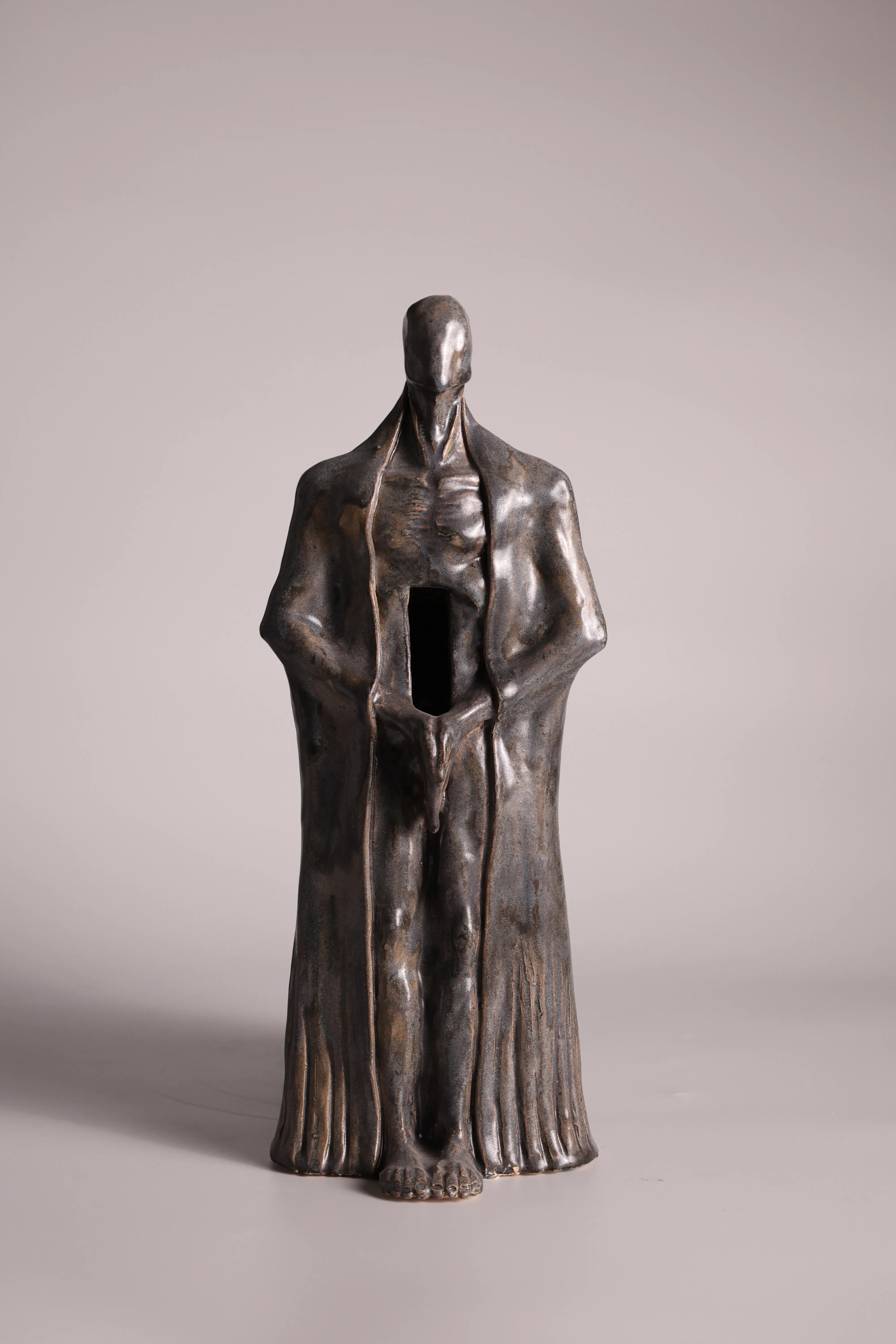 Image of Inside by VITALIY KRASUTSKIY, size: 35x30 cm, made of Шамотна глина, поливи, Sculpture medium, from Львів, part of the Series 1 series Photo 2 of 11.