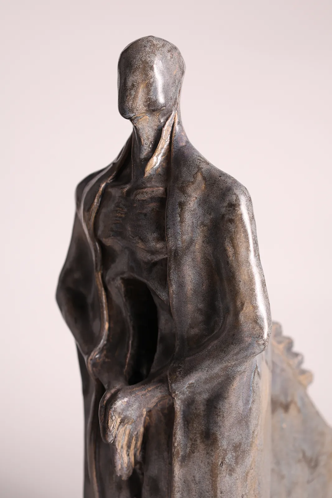 Image of Inside by VITALIY KRASUTSKIY, size: 35x30 cm, made of Шамотна глина, поливи, Sculpture medium, from Львів, part of the Series 1 series, priced at €400 Photo 11 of 11.