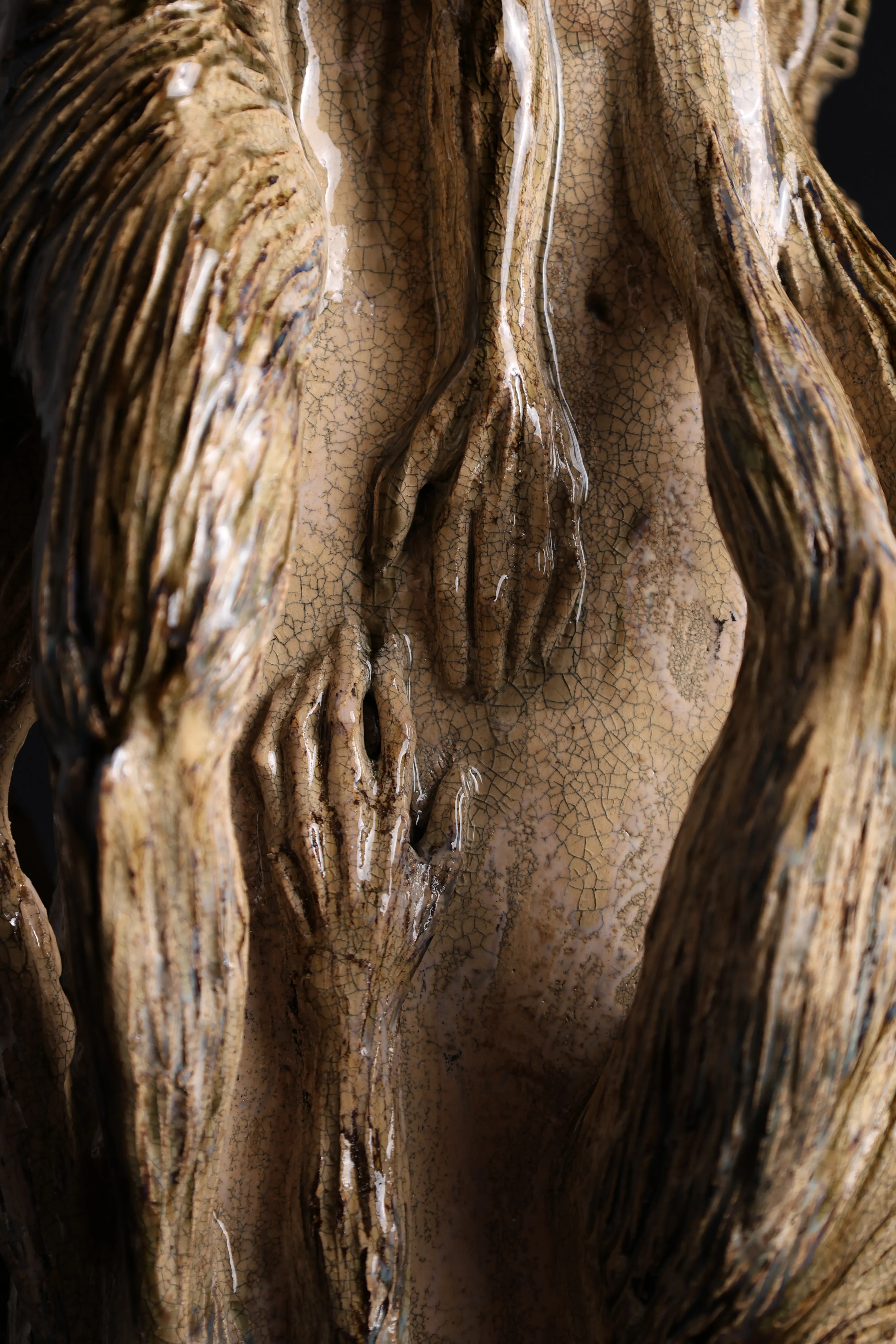 Image of Fundation by VITALIY KRASUTSKIY, size: H=46cm, made of Шамотна глина, поливи, Sculpture medium, from Lviv, priced at €1200 Photo 12 of 12.