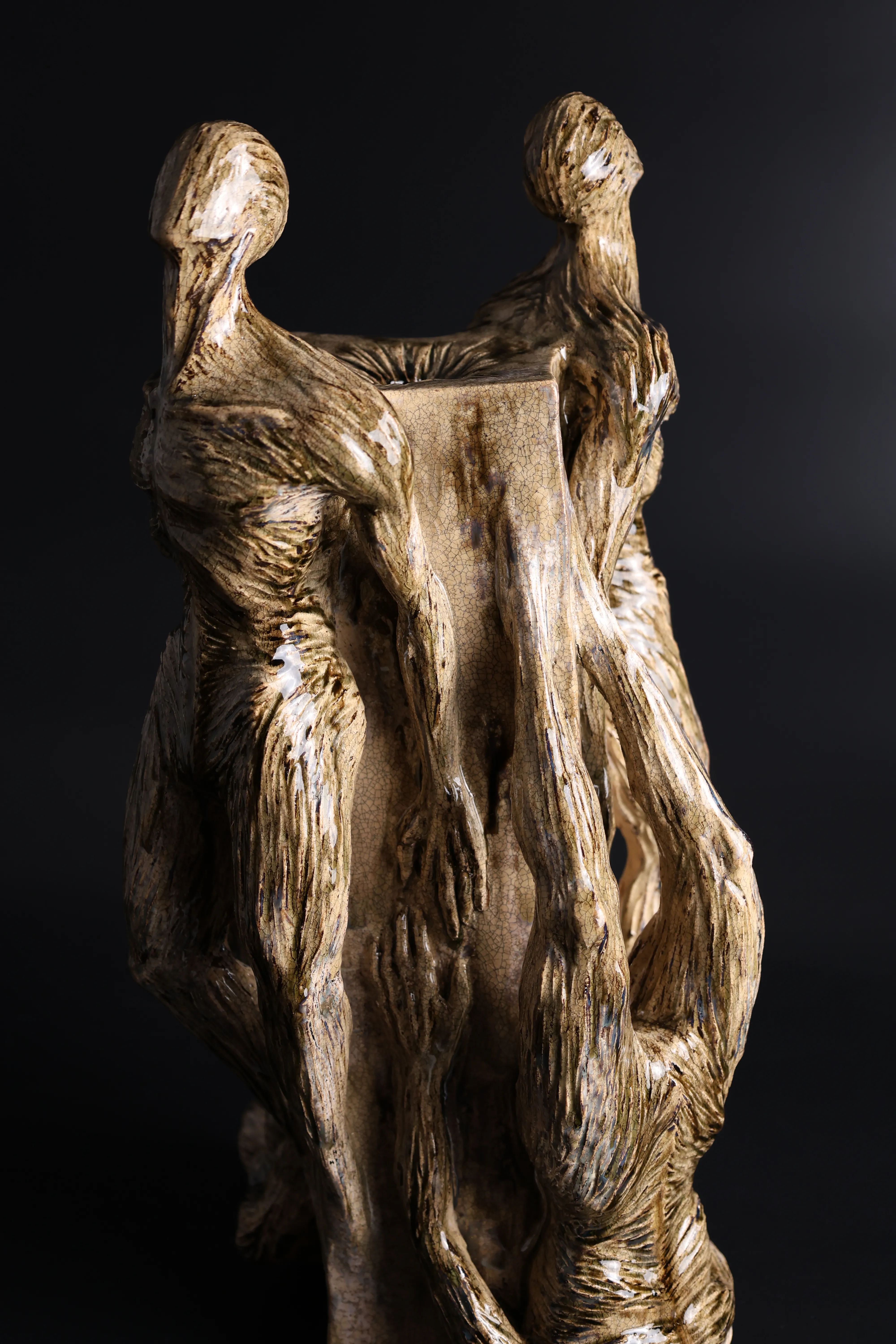 Image of Fundation by VITALIY KRASUTSKIY, size: H=46cm, made of Шамотна глина, поливи, Sculpture medium, from Lviv, priced at €1200 Photo 11 of 12.