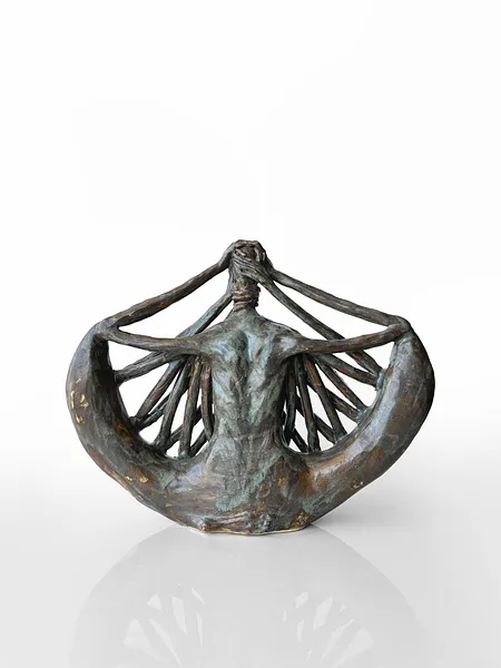 Image of Тиск by VITALIY KRASUTSKIY, size: 40х32х10 см, Sculpture medium, part of the Series 1 series Photo 5 of 11.