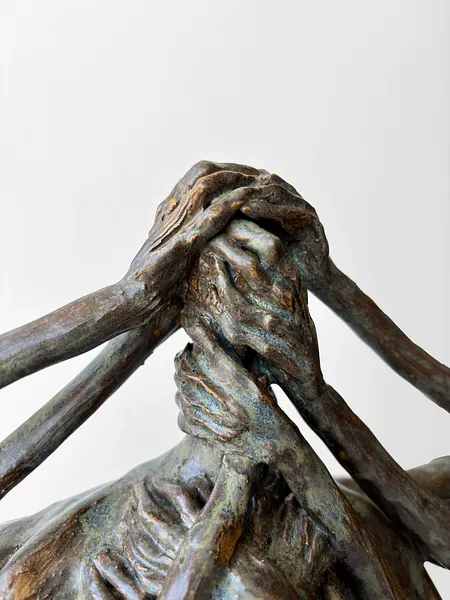 Image of Тиск by VITALIY KRASUTSKIY, size: 40х32х10 см, Sculpture medium, part of the Series 1 series Photo 10 of 11.