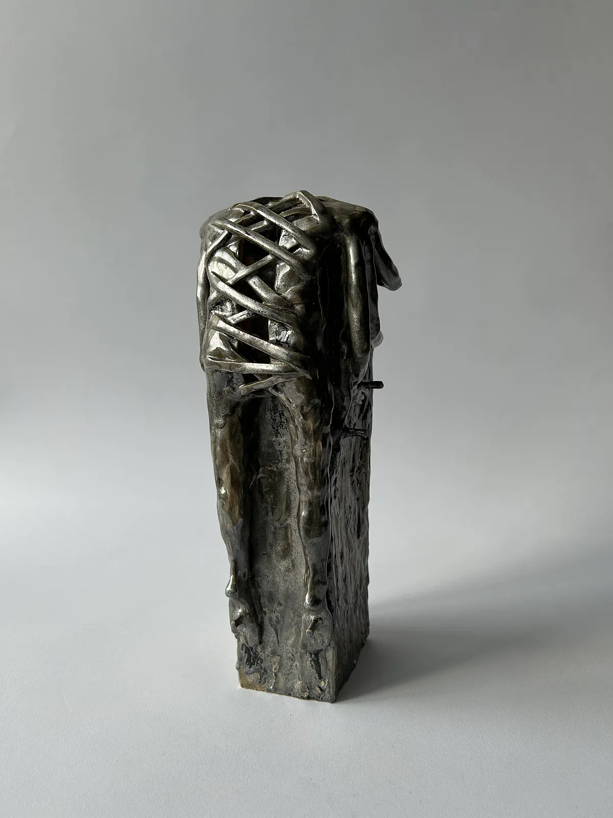 Image of Fixation by VITALIY KRASUTSKIY, made of ceramics, Sculpture medium, from Lviv, part of the Series 1 series, priced at €600 Photo 1 of 5.