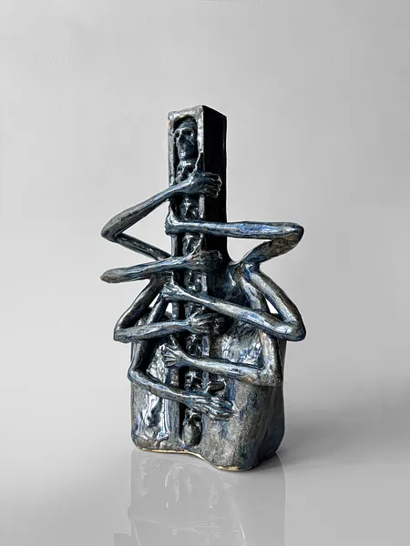 Image of Лиця by VITALIY KRASUTSKIY, size: 40х22х20 см, Sculpture medium, part of the Series 1 series, priced at $800 Photo 5 of 5.