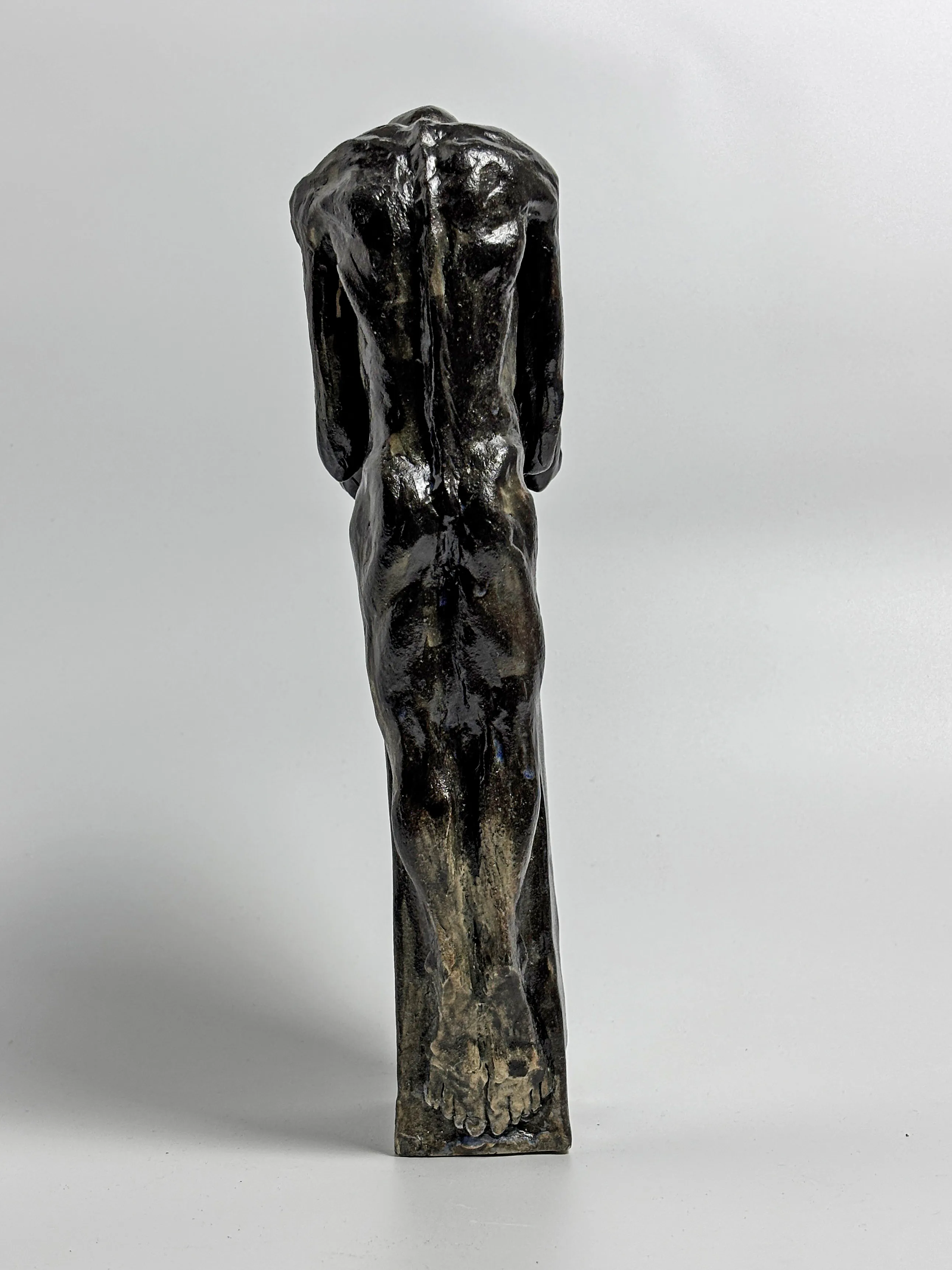 Image of Mirror by VITALIY KRASUTSKIY, size: 30х15х8, made of Chamotte clay, glazes, Sculpture medium, from Lviv, part of the Series 1 series, priced at $200 Photo 8 of 9.