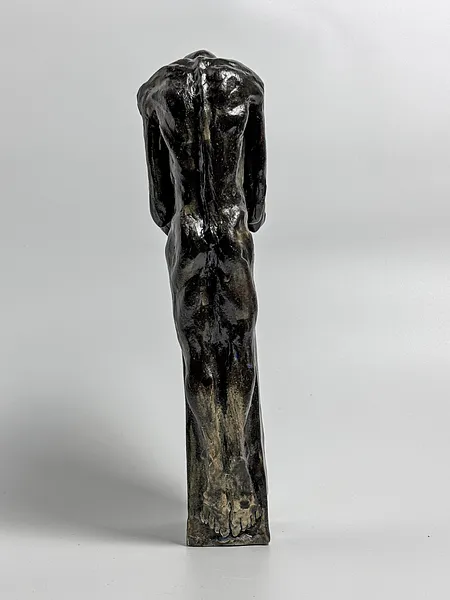 Image of Mirror by VITALIY KRASUTSKIY, size: 30х15х8, made of Chamotte clay, glazes, Sculpture medium, from Lviv, part of the Series 1 series, priced at $200 Photo 8 of 9.