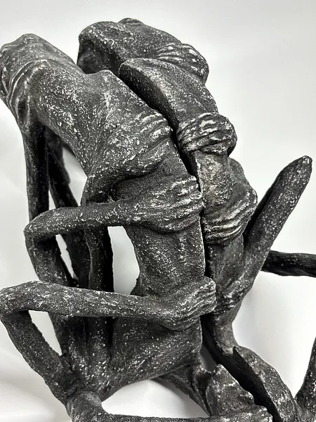 Image of Занадто by VITALIY KRASUTSKIY, size: 45х25х22, Sculpture medium, part of the Series 1 series, priced at $700 Photo 4 of 16.