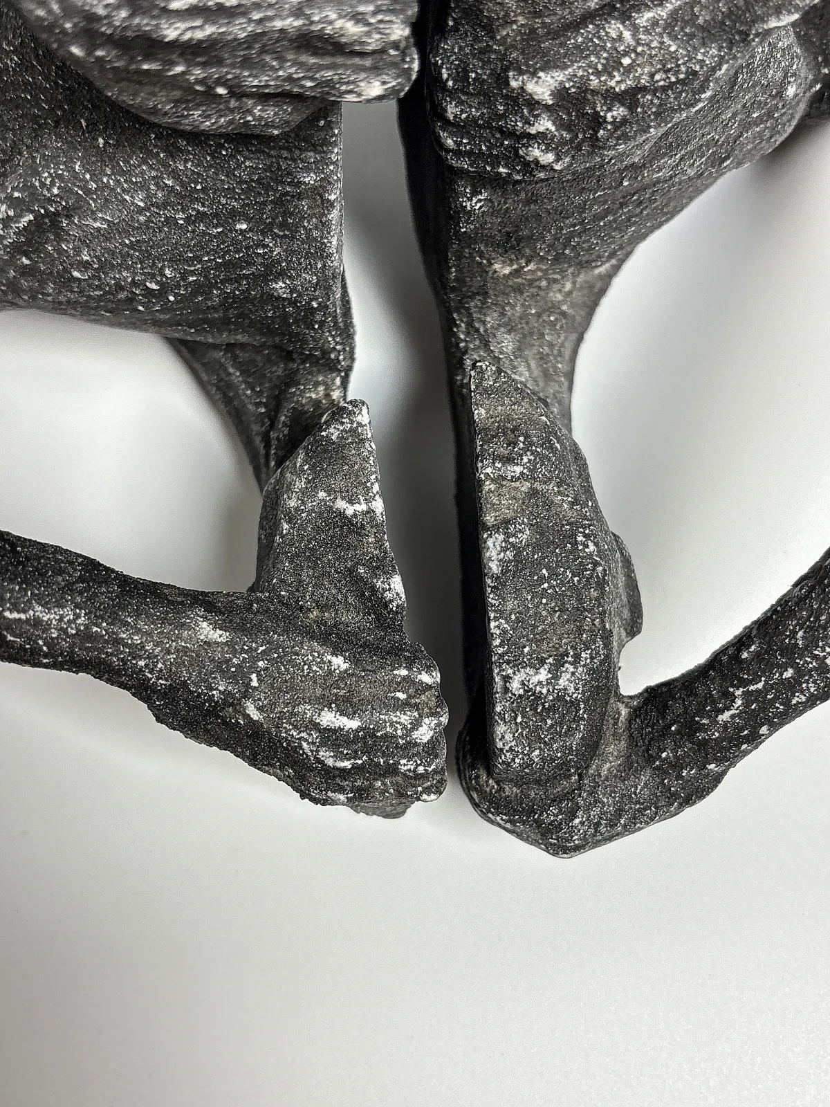 Image of Too much by VITALIY KRASUTSKIY, made of Chamotte clay, glazes, Sculpture medium, from Lviv, part of the Series 1 series, priced at €700 Photo 7 of 16.