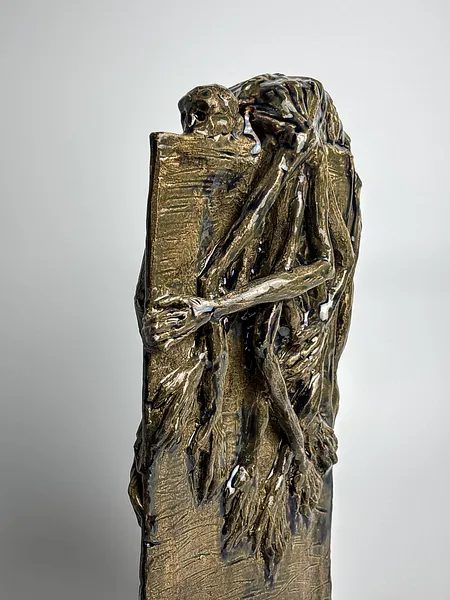 Image of Розчарування 1 by VITALIY KRASUTSKIY, size: 40х20 см, Sculpture medium, part of the Скульптура 2 series, priced at $400 Photo 2 of 9.