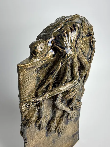 Image of Розчарування 1 by VITALIY KRASUTSKIY, size: 40х20 см, Sculpture medium, part of the Скульптура 2 series, priced at $400 Photo 7 of 9.