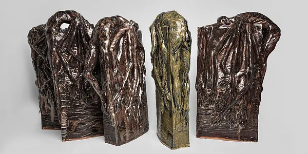 Зображення "Розчарування 1" від ВІТАЛІЙ КРАСУЦЬКИЙ, розмір: 40х20 см, матеріали: Шамотна глина, поливи, медіум: Скульптура, місто: Львів, серія: Розчарування, ціна: $400 Фото 9 з 9.