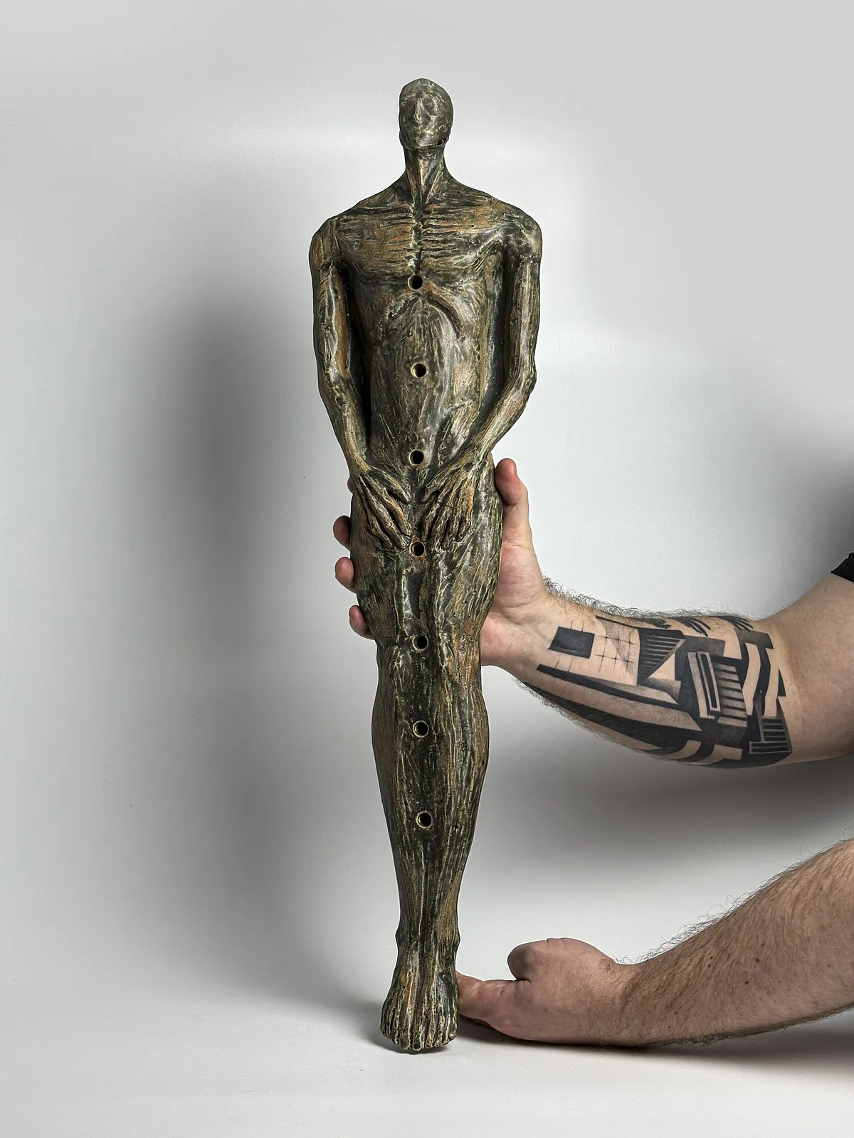 Image of Body by VITALIY KRASUTSKIY, made of Chamotte clay, glazes, Sculpture medium, from Lviv, part of the Series 1 series, priced at €600 Photo 1 of 7.