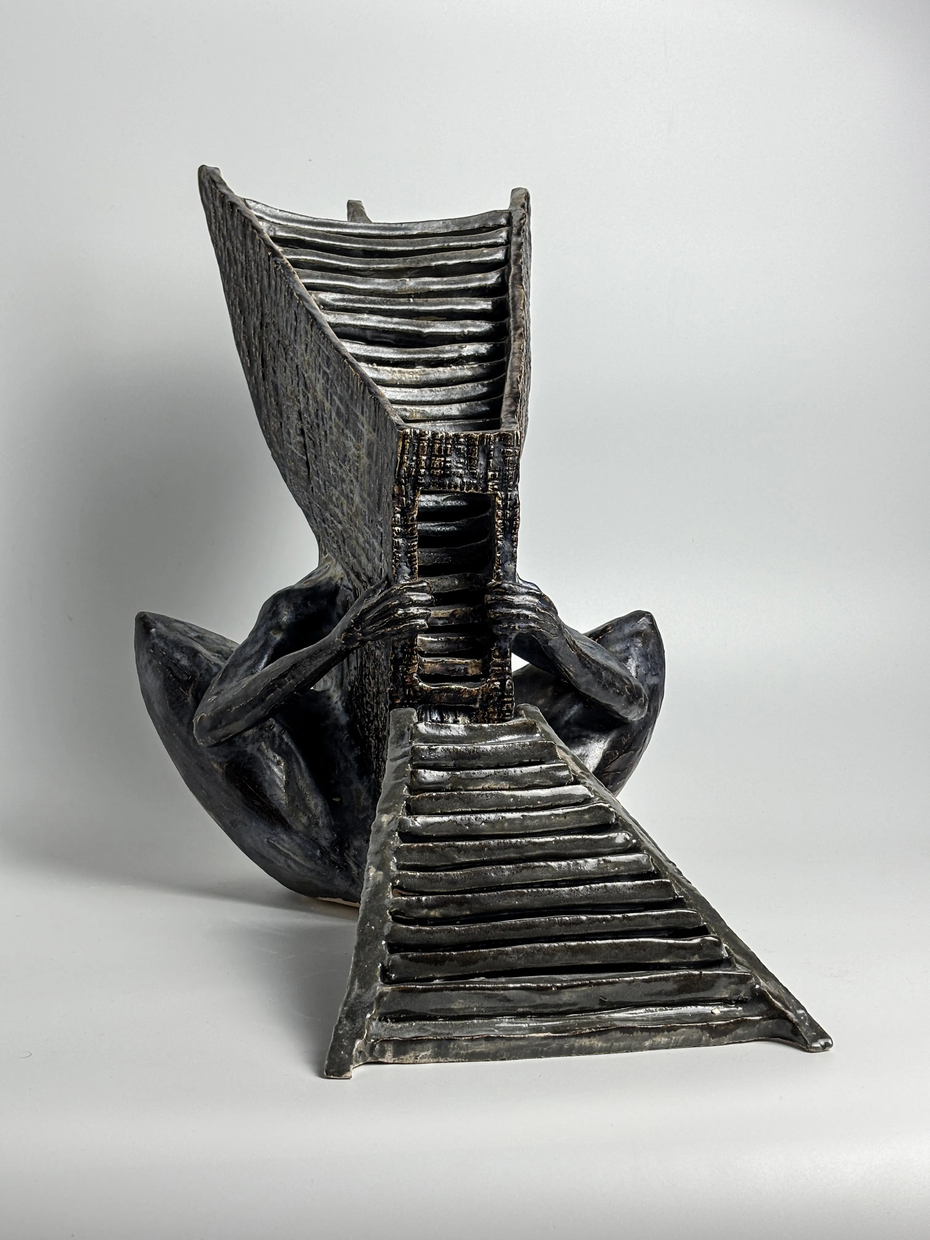 Image of Path by VITALIY KRASUTSKIY, made of Chamotte clay, glazes, Sculpture medium, part of the Series 1 series, priced at $2600 (≈ 117,080 грн) Photo 4 of 10.