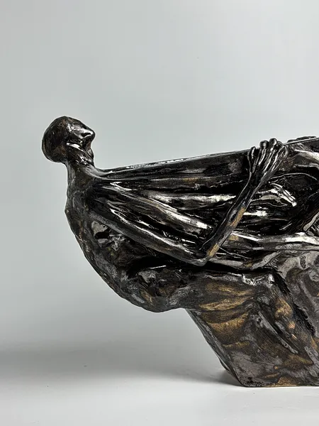 Image of Мої сходи by VITALIY KRASUTSKIY, size: 35х18х25 см, Sculpture medium, part of the Series 1 series, priced at $1300 Photo 3 of 14.