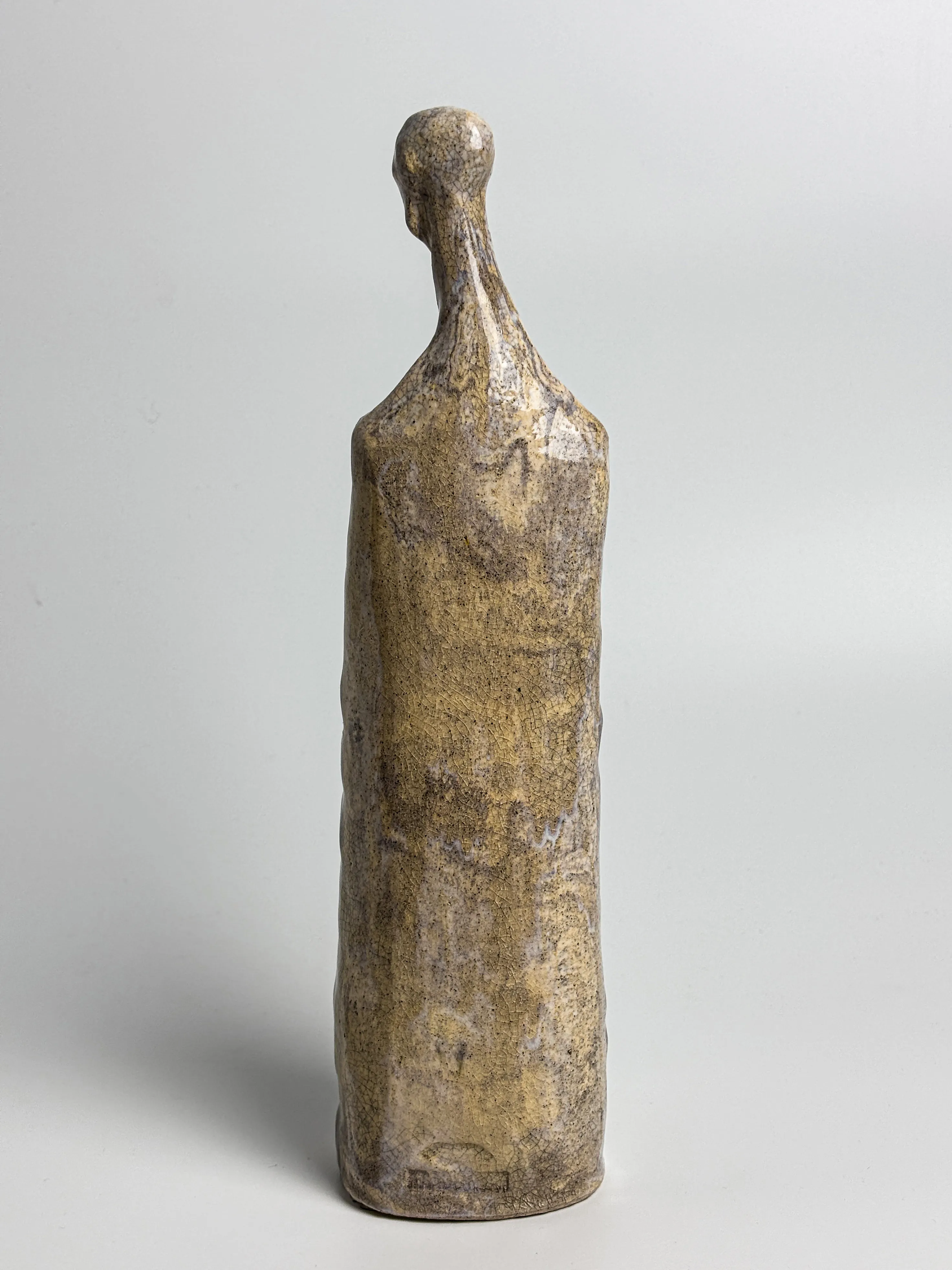 Image of Wrapped by VITALIY KRASUTSKIY, made of Chamotte clay, glazes, Sculpture medium, from Lviv, part of the Series 1 series Photo 3 of 8.
