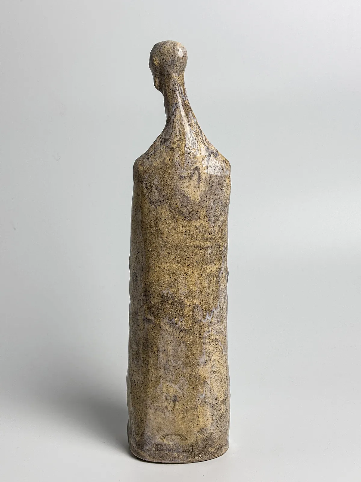 Image of Wrapped by VITALIY KRASUTSKIY, made of Chamotte clay, glazes, Sculpture medium, from Lviv, part of the Series 1 series Photo 3 of 8.