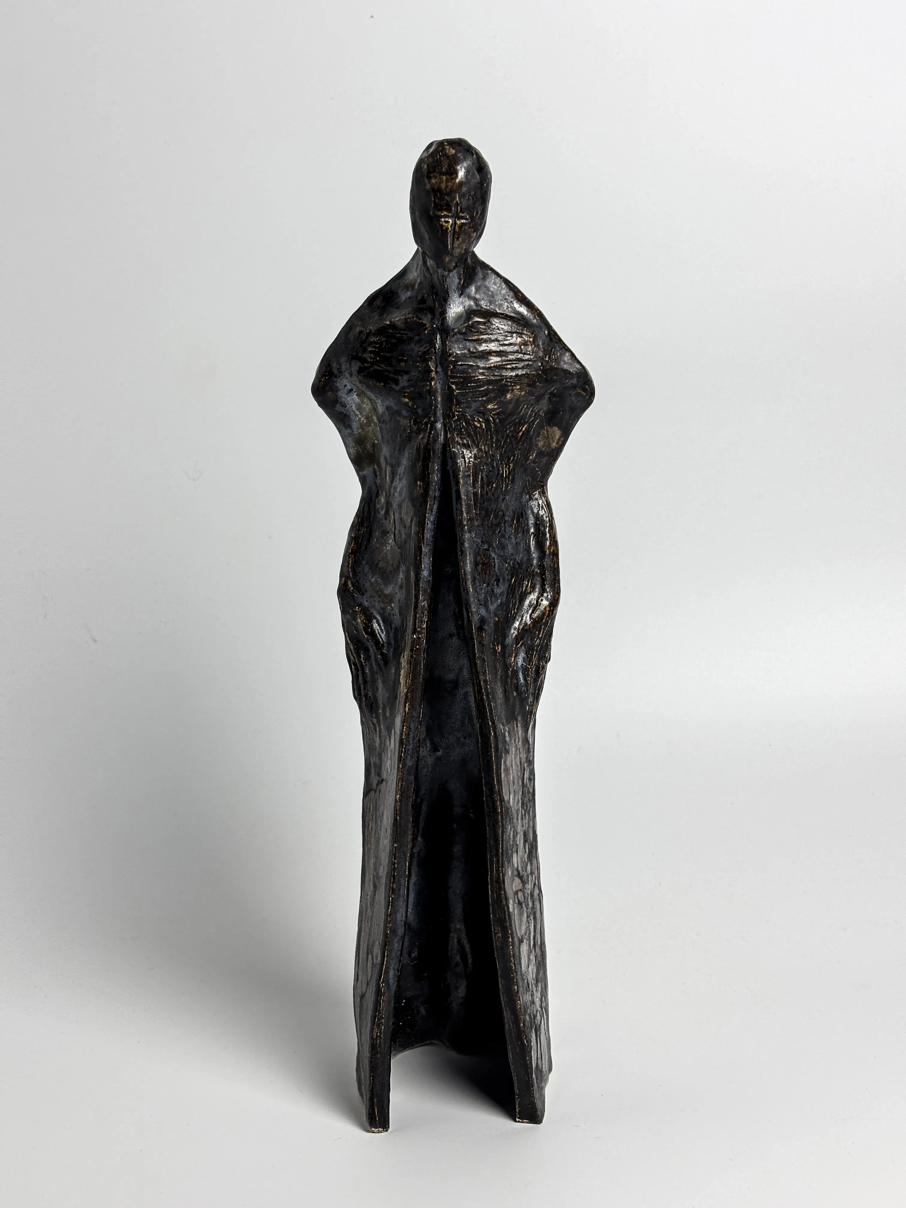 Image of Spirit by VITALIY KRASUTSKIY, made of Chamotte clay, glazes, Sculpture medium, from Lviv, part of the Series 1 series Photo 2 of 10.