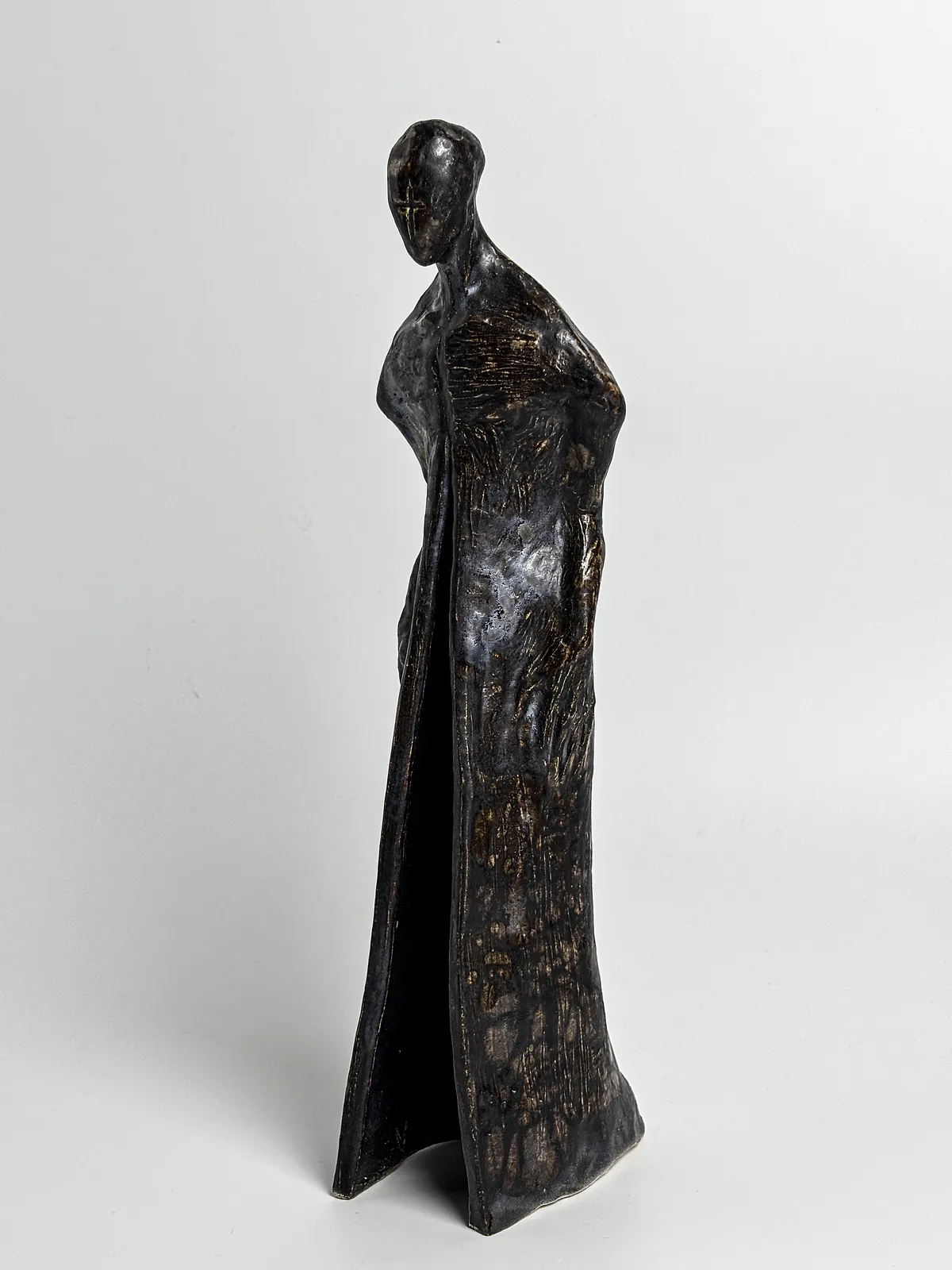 Image of Spirit by VITALIY KRASUTSKIY, made of Chamotte clay, glazes, Sculpture medium, from Lviv, part of the Series 1 series Photo 3 of 10.