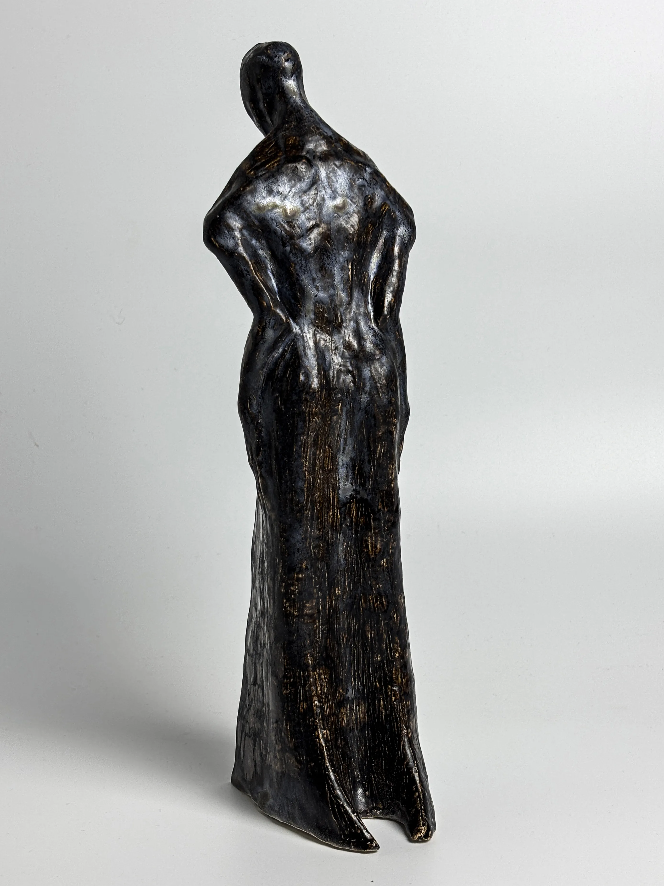 Image of Spirit by VITALIY KRASUTSKIY, made of Chamotte clay, glazes, Sculpture medium, from Lviv, part of the Series 1 series Photo 5 of 10.