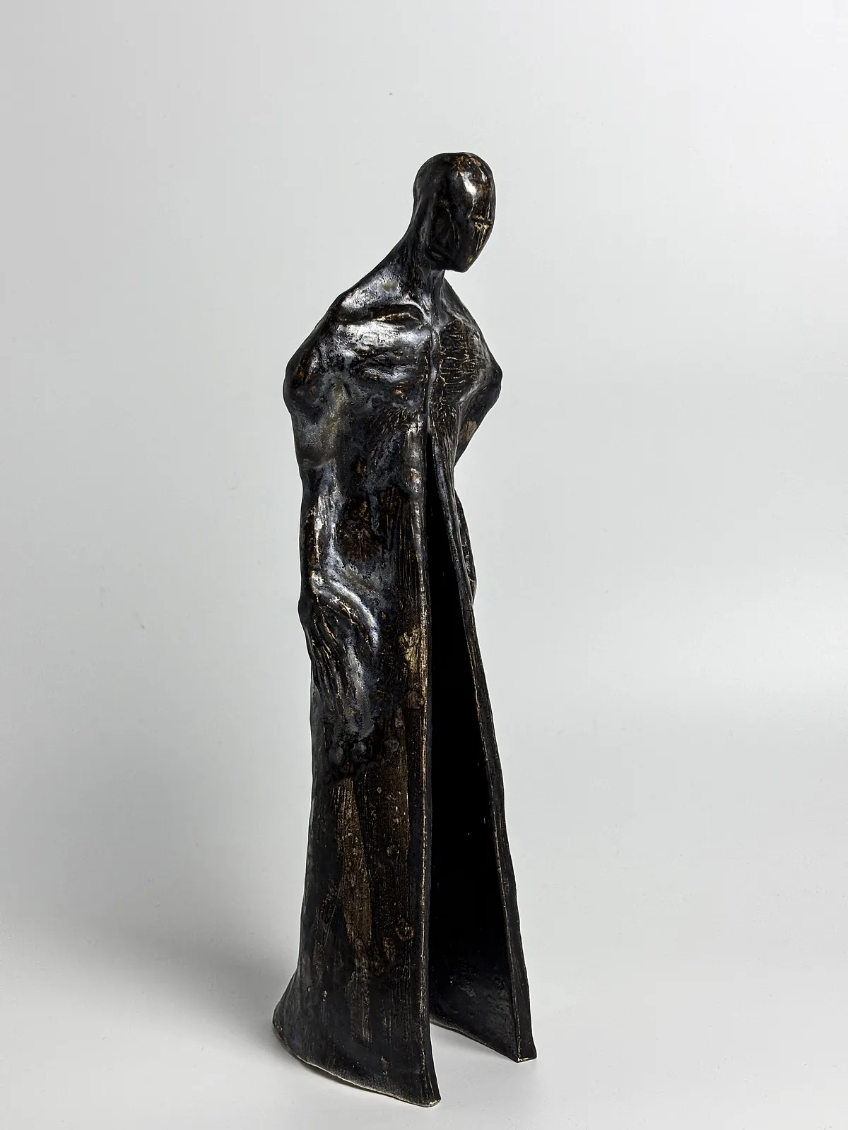 Image of Spirit by VITALIY KRASUTSKIY, made of Chamotte clay, glazes, Sculpture medium, from Lviv, part of the Series 1 series Photo 6 of 10.