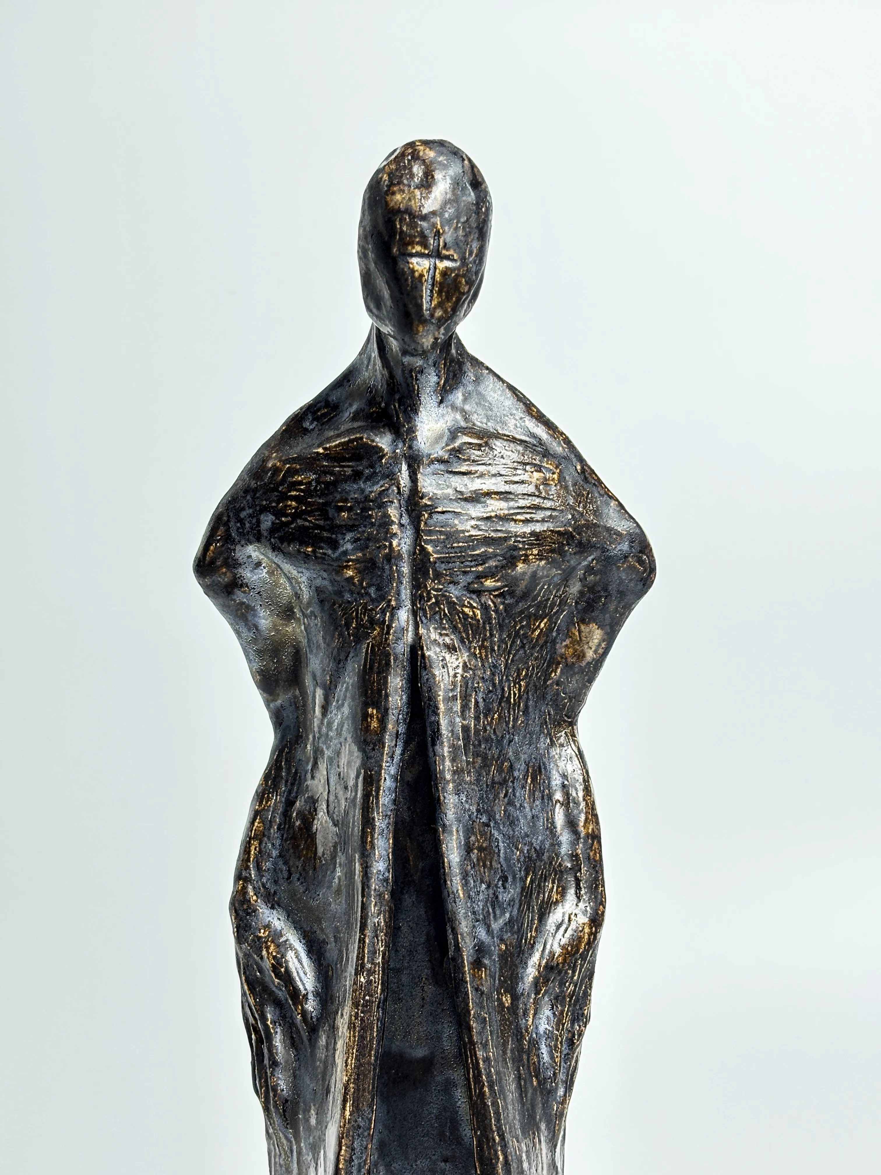 Image of Spirit by VITALIY KRASUTSKIY, made of Chamotte clay, glazes, Sculpture medium, from Lviv, part of the Series 1 series Photo 7 of 10.