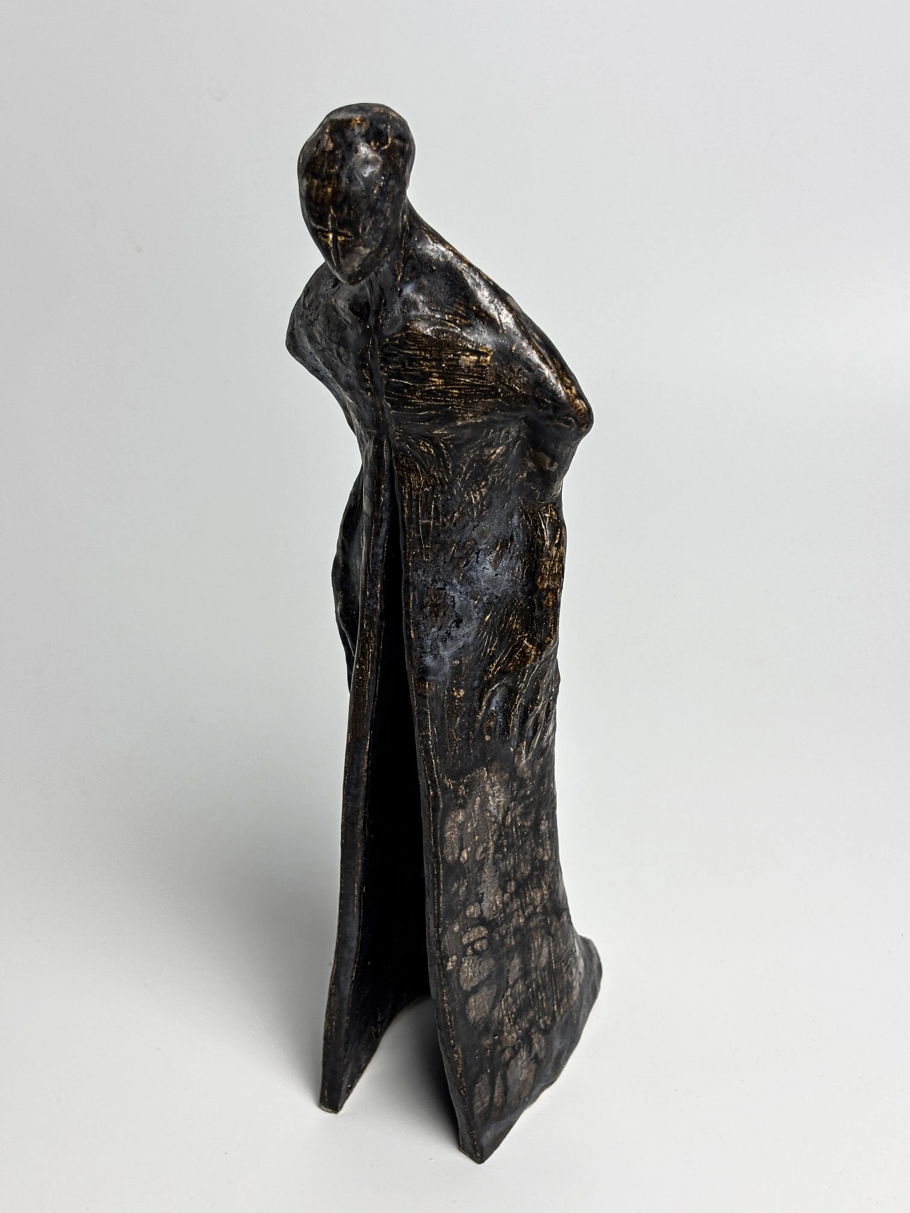 Image of Spirit by VITALIY KRASUTSKIY, made of Chamotte clay, glazes, Sculpture medium, from Lviv, part of the Series 1 series Photo 8 of 10.