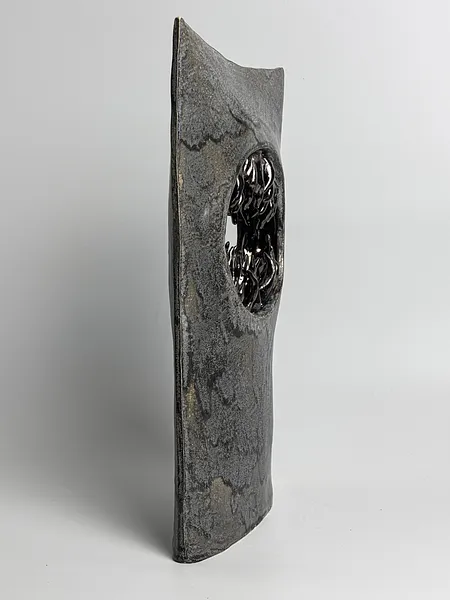 Image of Portal by VITALIY KRASUTSKIY, size: 42х22 см, made of Chamotte clay, glazes, Sculpture medium, from Lviv, part of the Series 1 series, priced at €600 Photo 8 of 9.